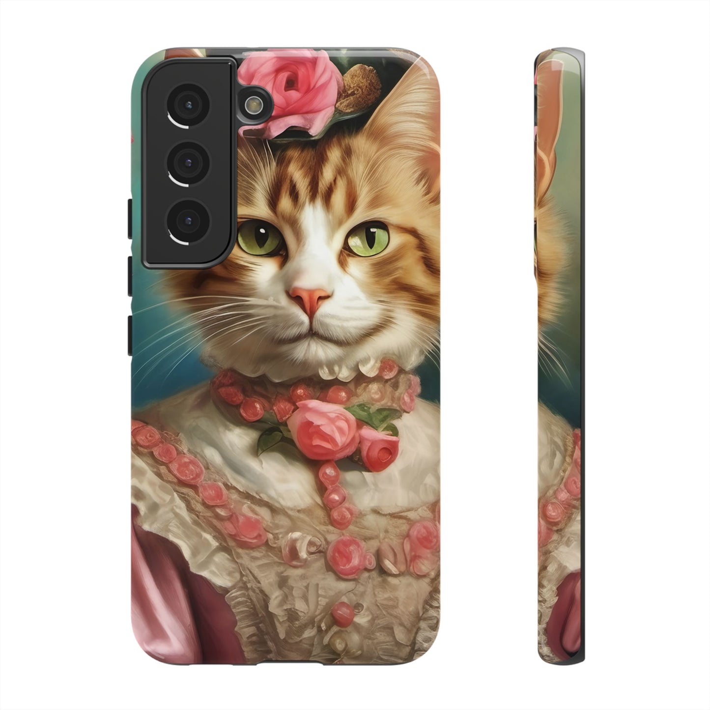 Rococo Cat Tough Phone Cases (A Queen 2)