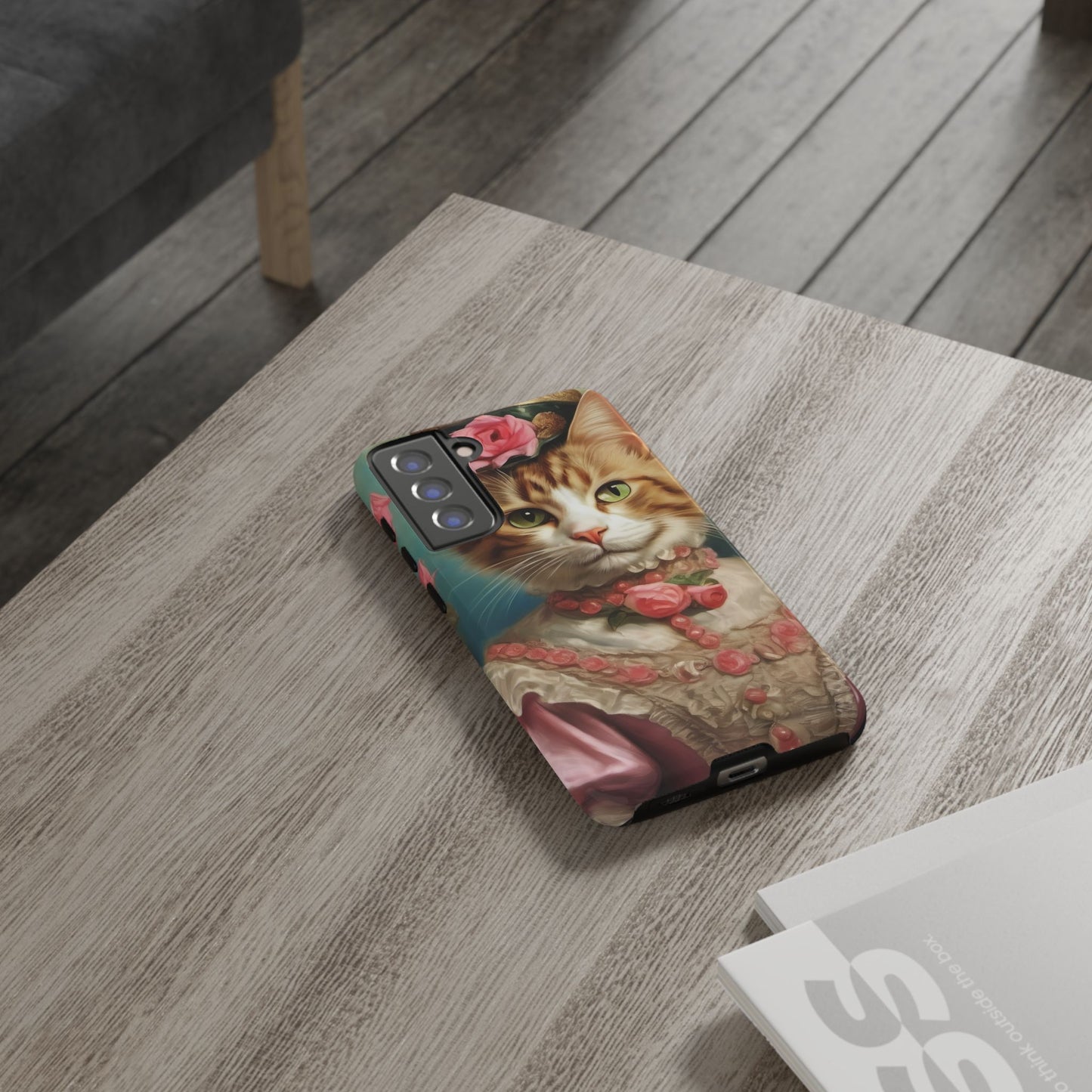 Rococo Cat Tough Phone Cases (A Queen 2)