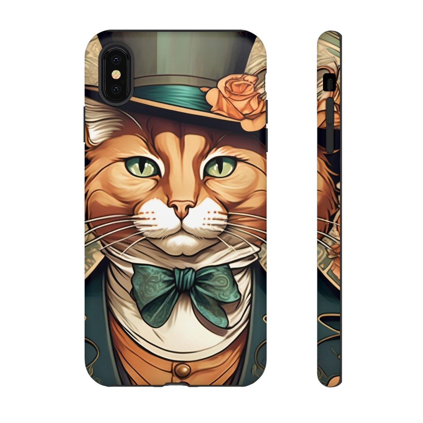 Alphonse Mucha Tough Phone Cases (A gentleman cat)