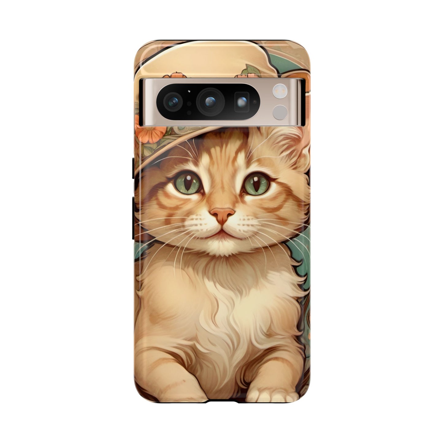 Alphonse Mucha Tough Phone Cases (A kitten)
