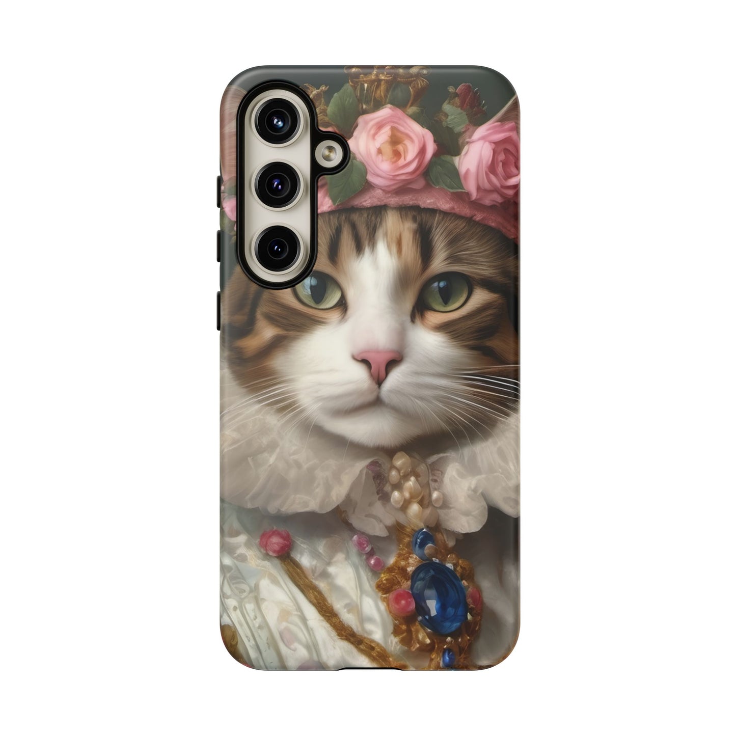 Rococo Cat Tough Phone Cases (A Queen)