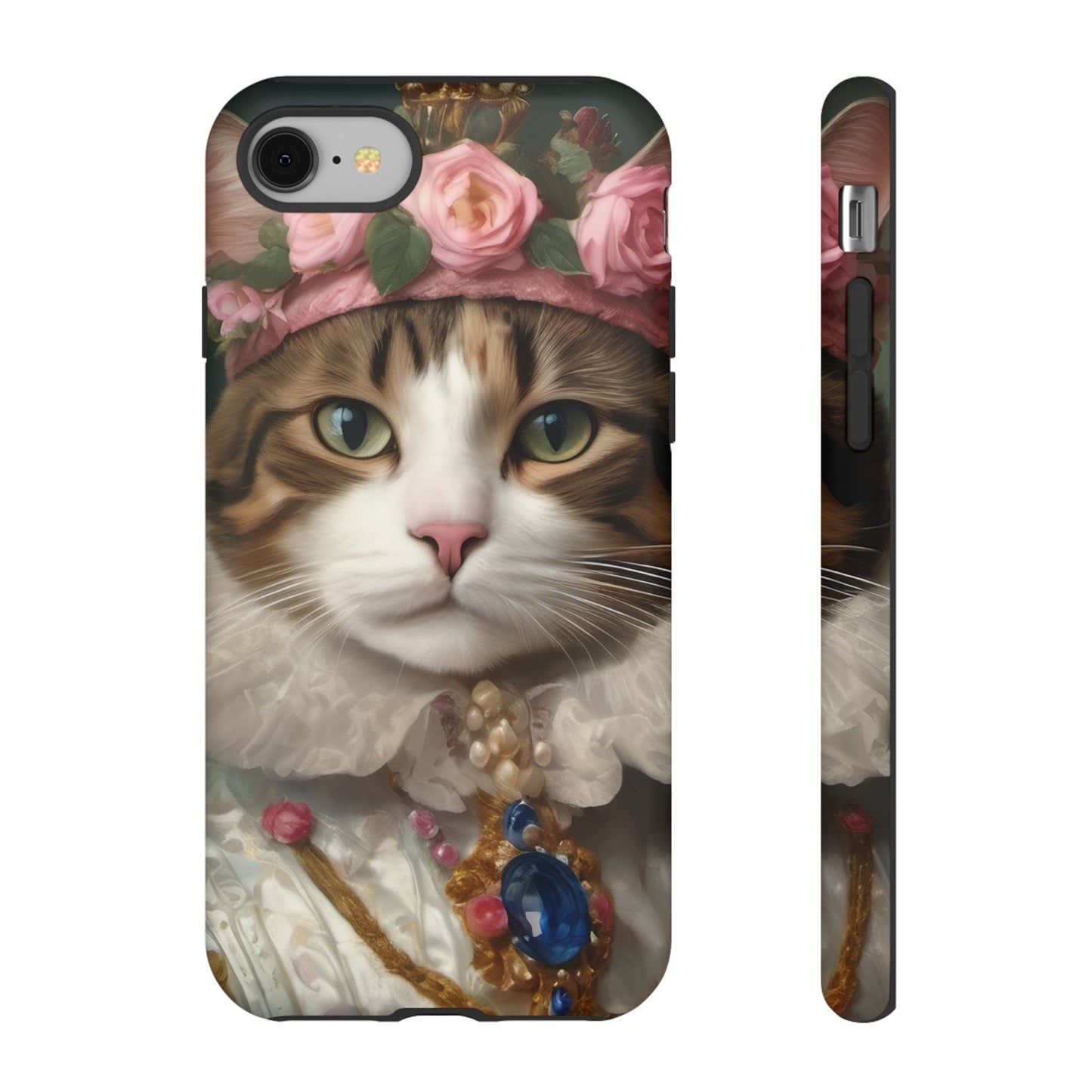 Rococo Cat Tough Phone Cases (A Queen)