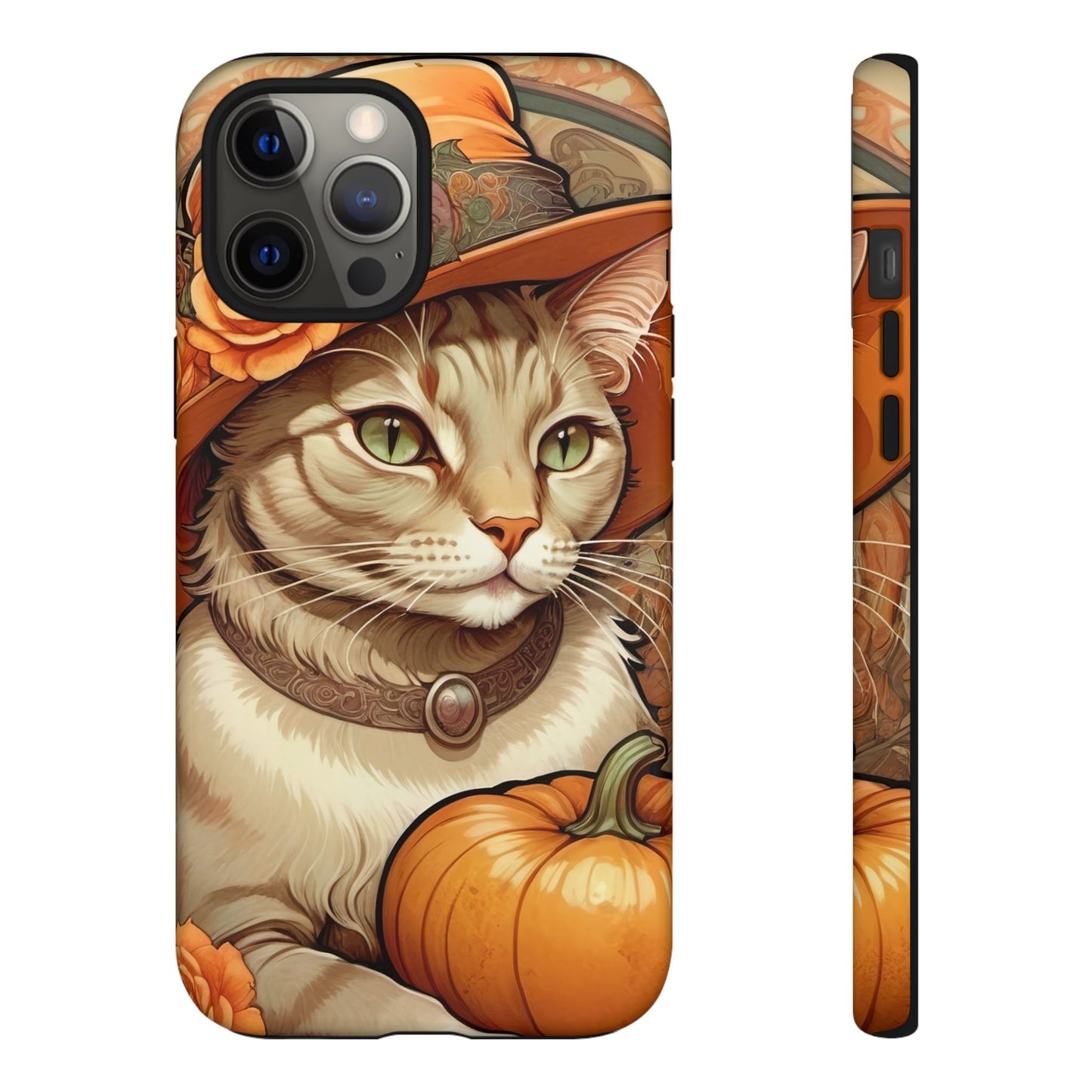 Halloween Alphonse Mucha Tough Phone Cases