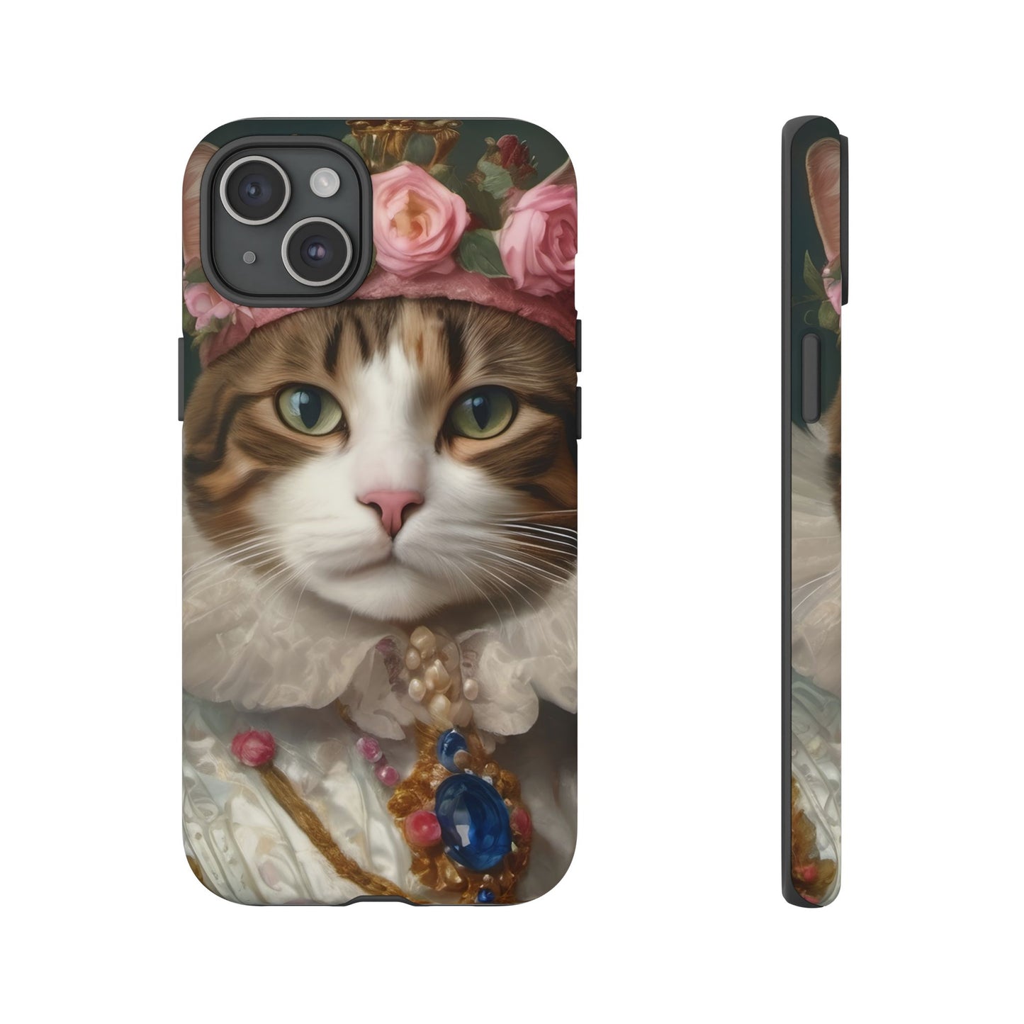 Rococo Cat Tough Phone Cases (A Queen)