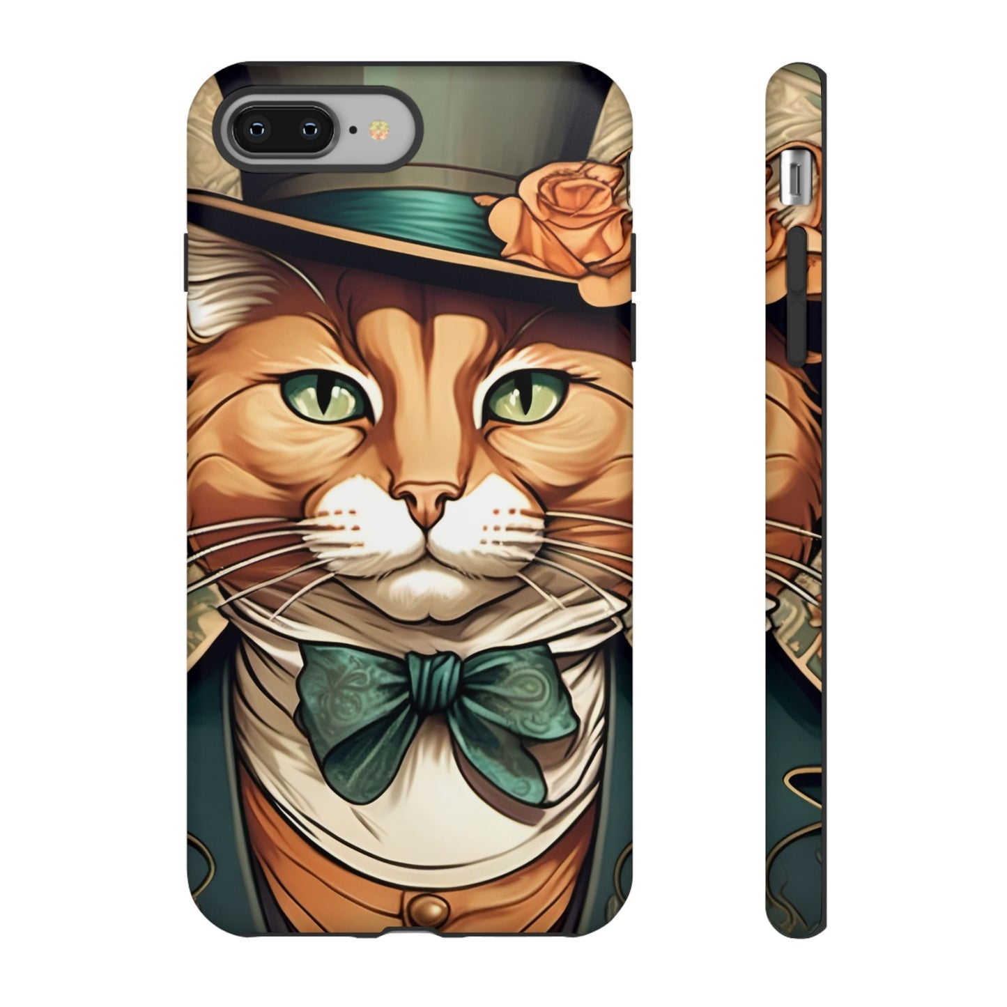 Alphonse Mucha Tough Phone Cases (A gentleman cat)