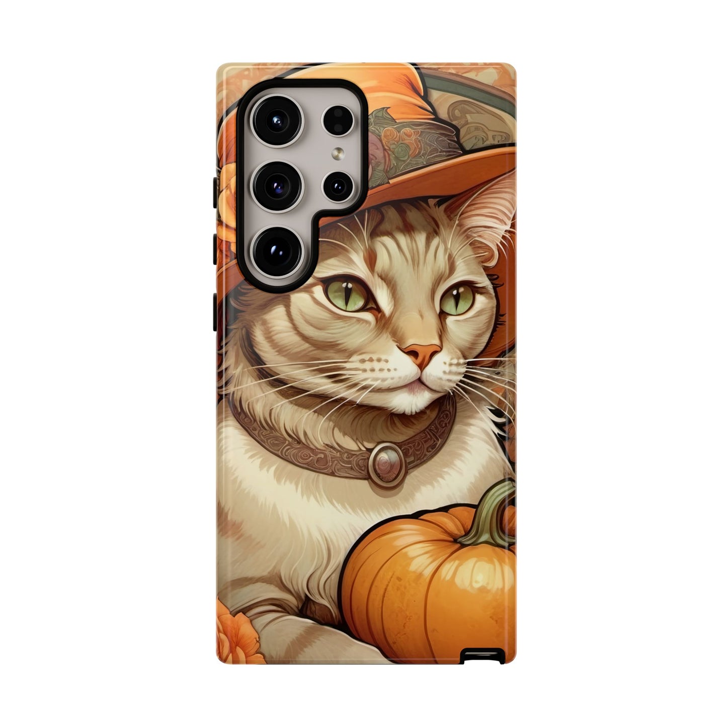Halloween Alphonse Mucha Tough Phone Cases