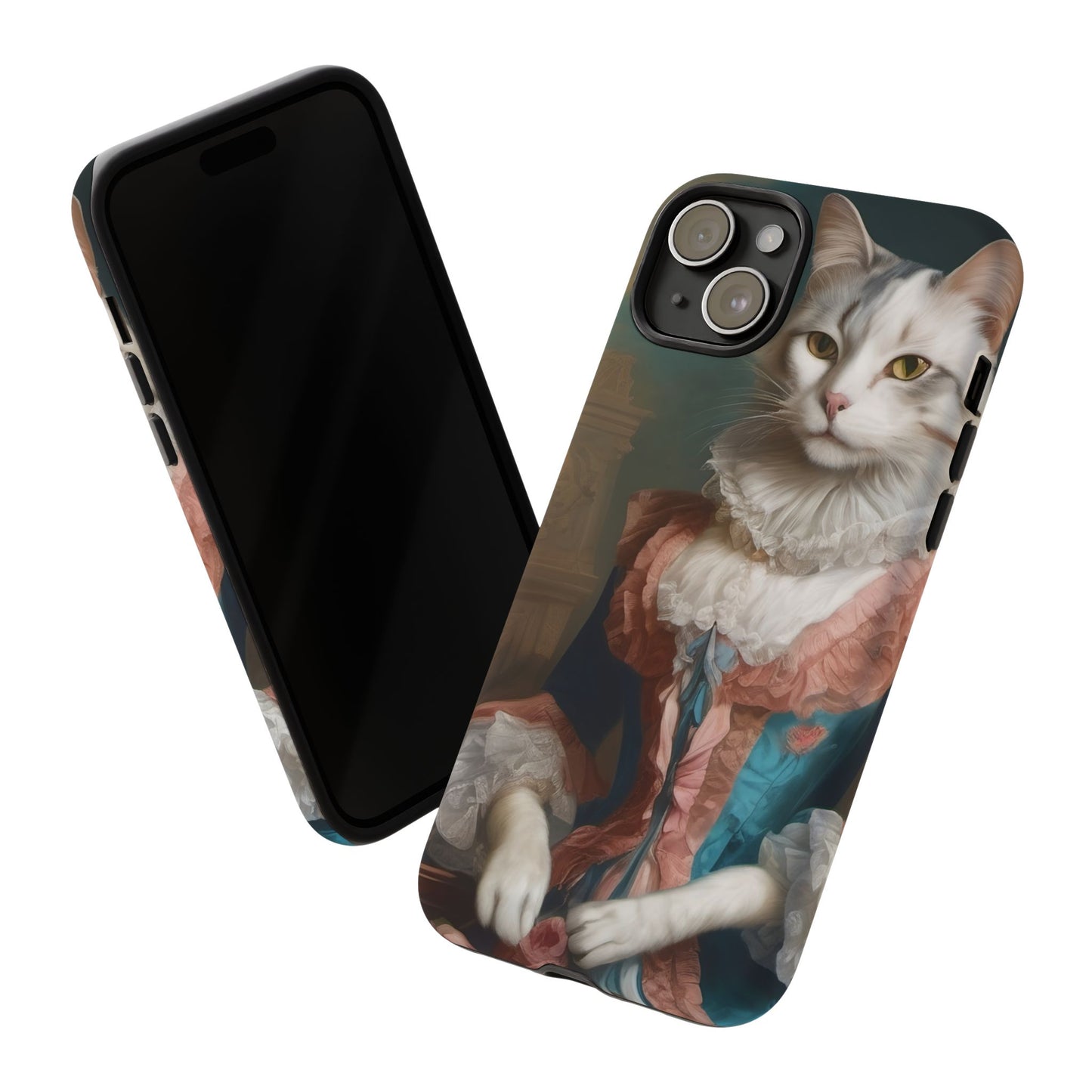 Rococo Cat Tough Phone Cases (A Queen 3)