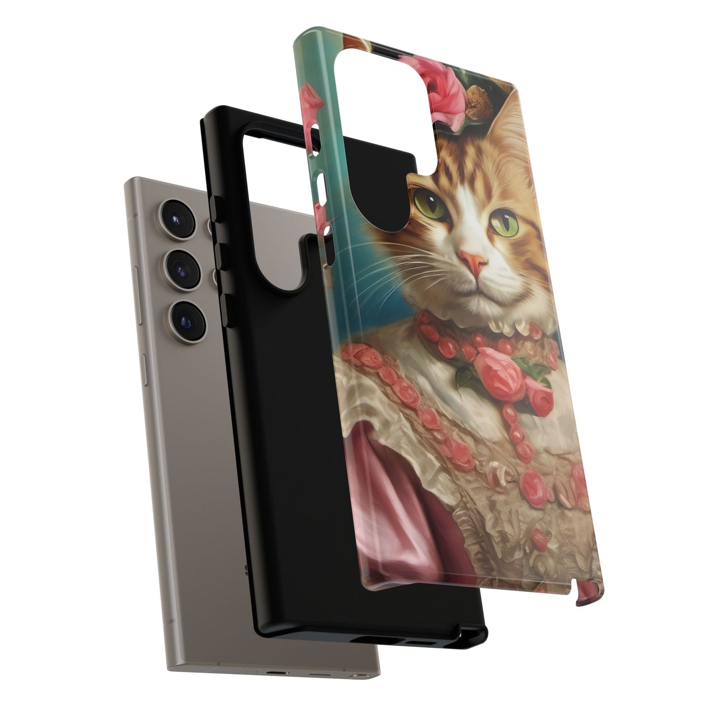 Rococo Cat Tough Phone Cases (A Queen 2)