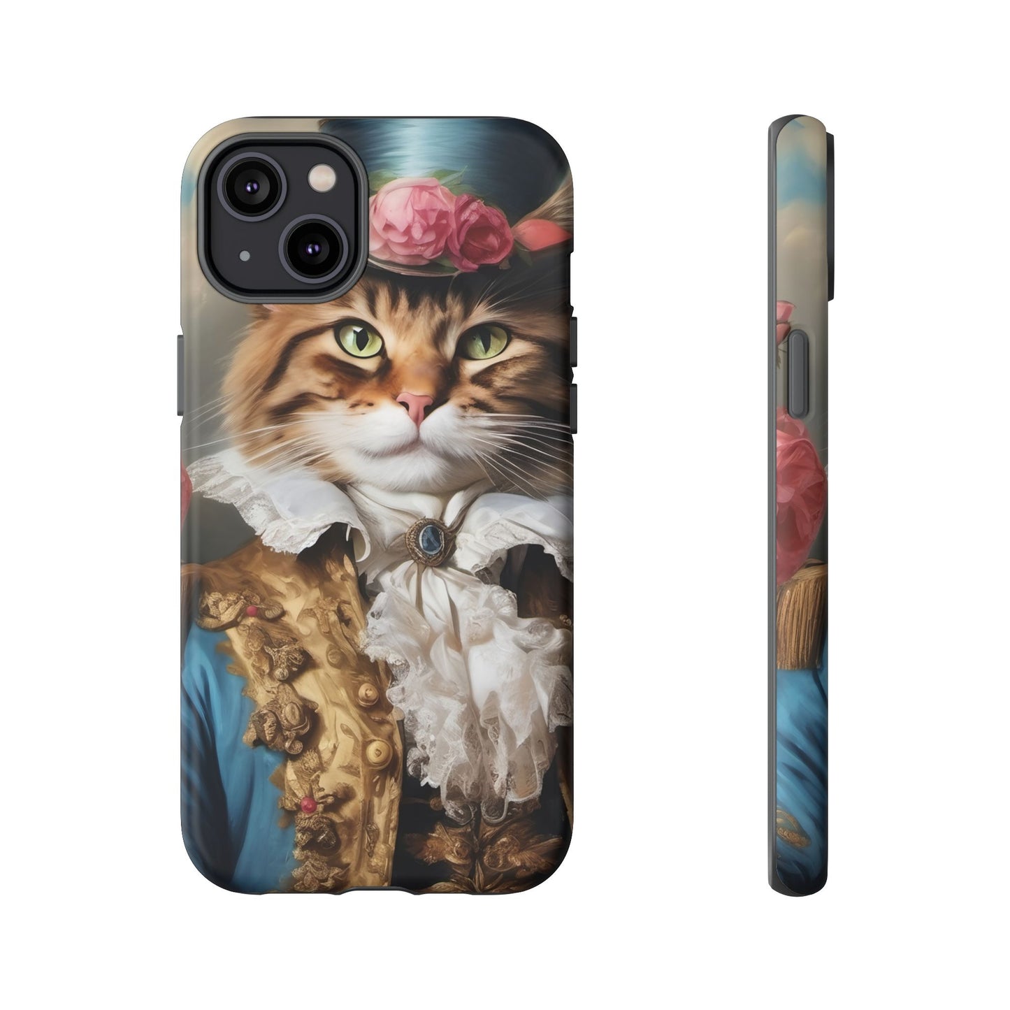 Rococo Cat Tough Phone Cases (A Gentleman)