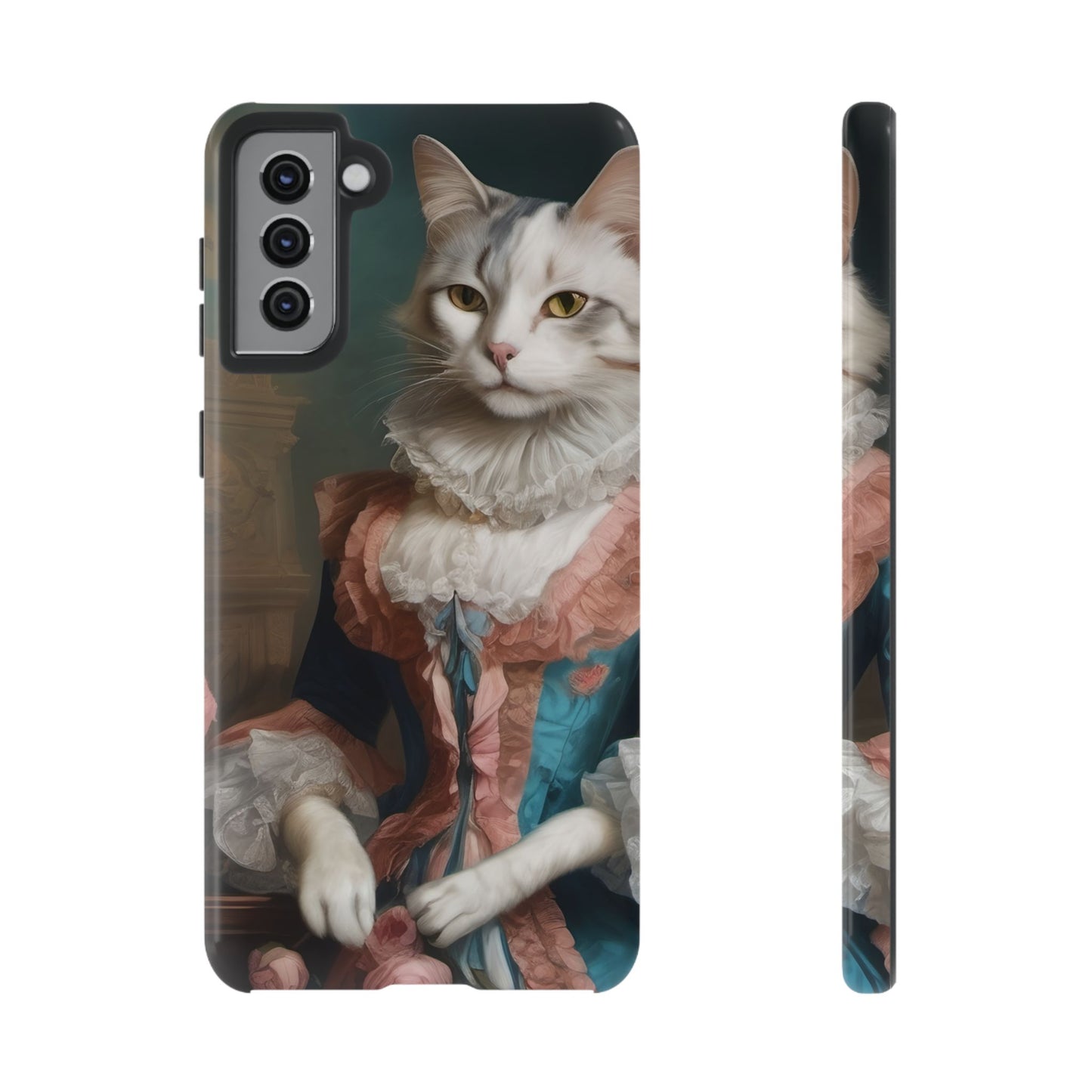 Rococo Cat Tough Phone Cases (A Queen 3)