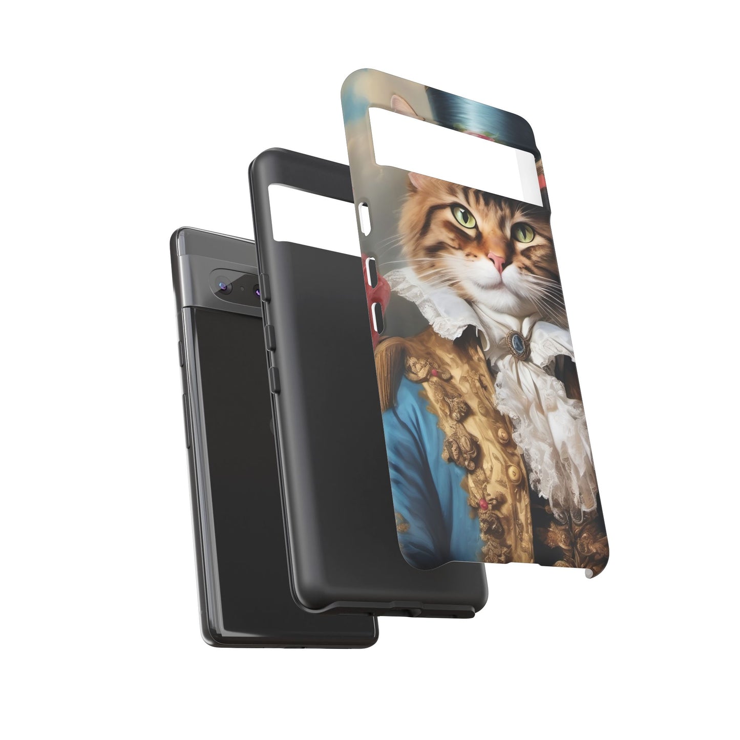 Rococo Cat Tough Phone Cases (A Gentleman)