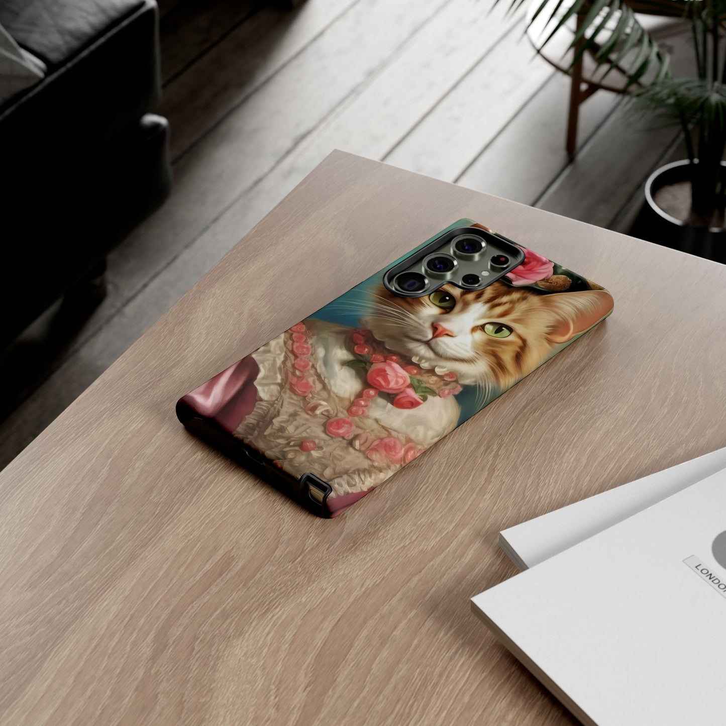Rococo Cat Tough Phone Cases (A Queen 2)