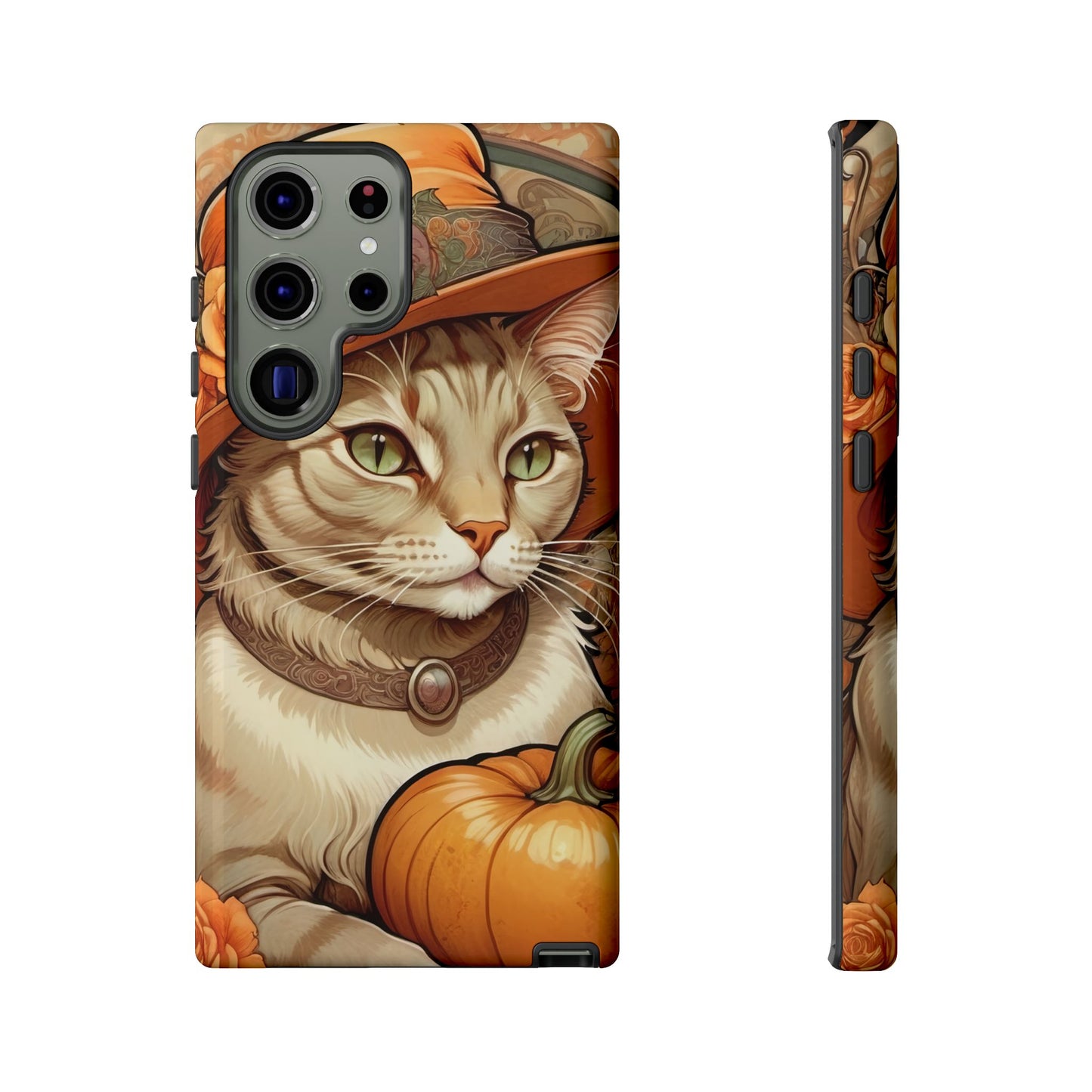Halloween Alphonse Mucha Tough Phone Cases