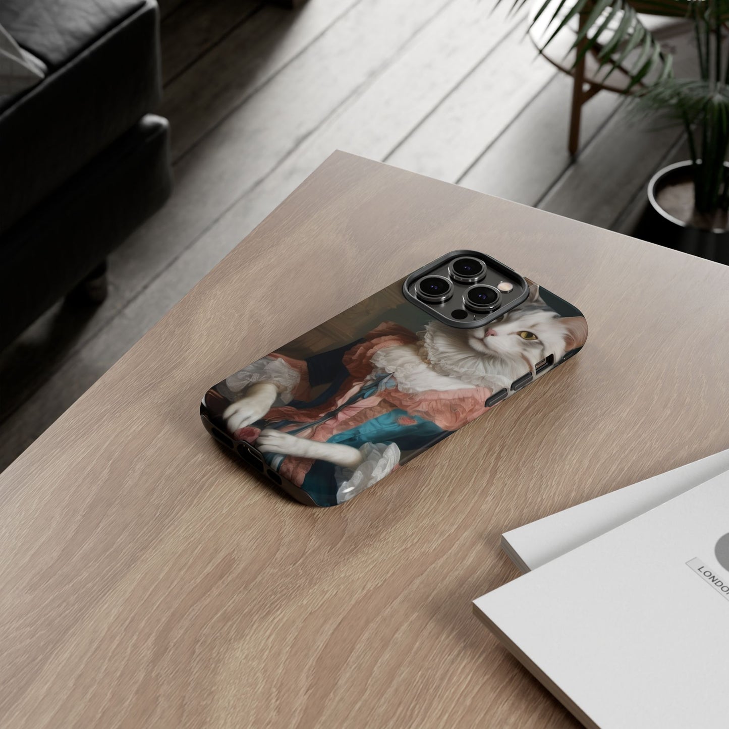 Rococo Cat Tough Phone Cases (A Queen 3)