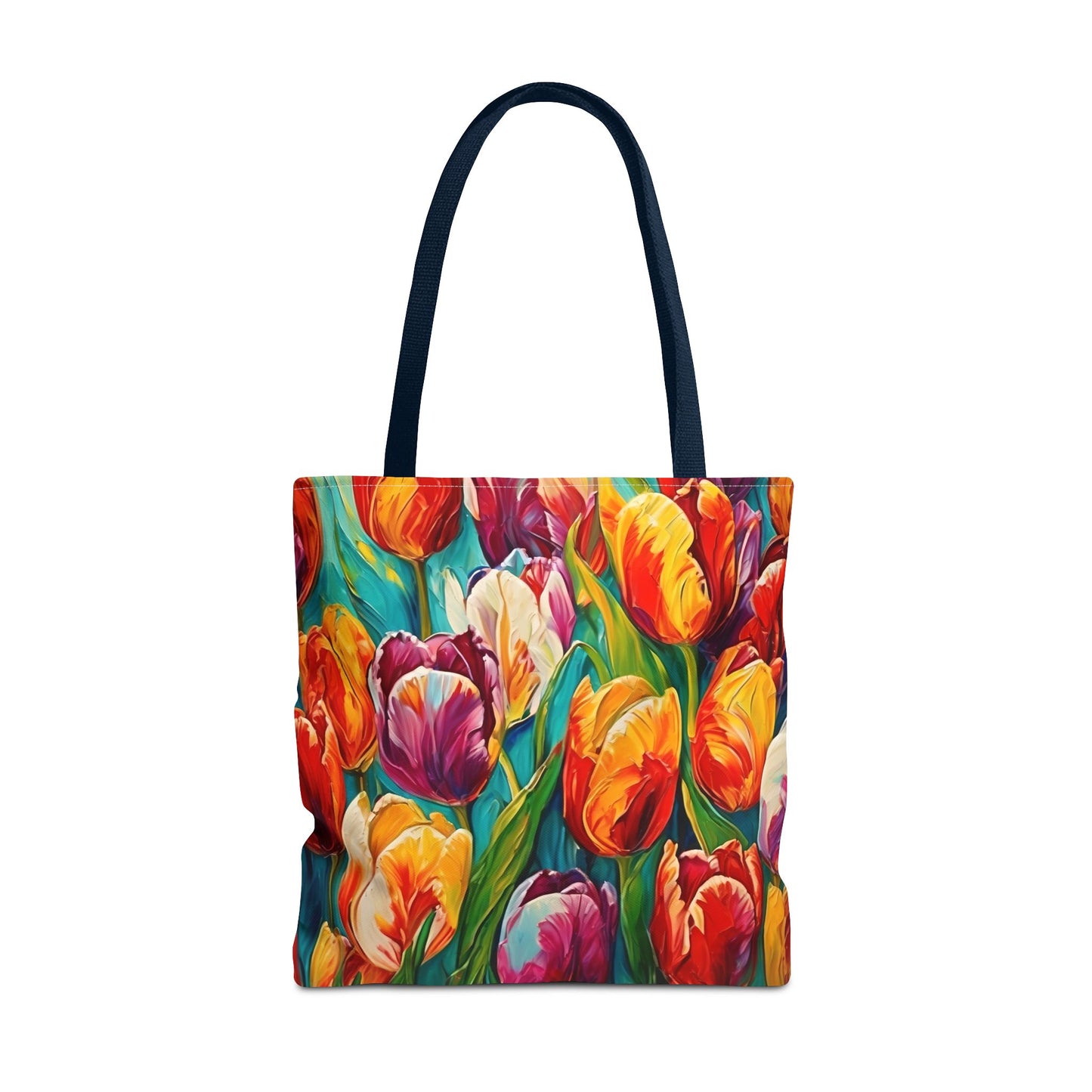 Vincent Van Gogh inspired Colorful Tulips Tote Bag