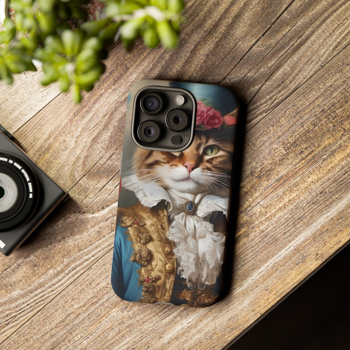 Rococo Cat Tough Phone Cases (A Gentleman)