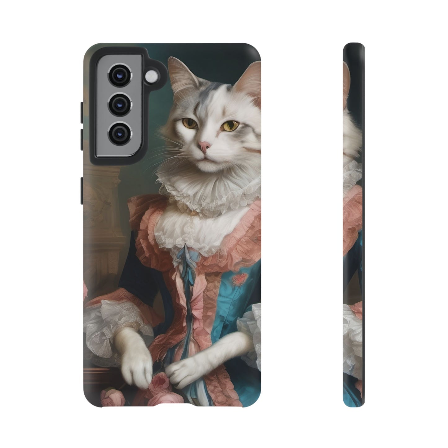 Rococo Cat Tough Phone Cases (A Queen 3)