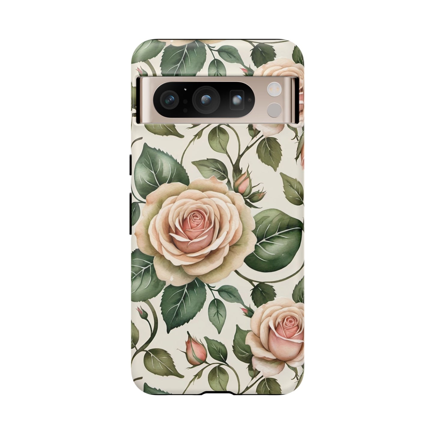 Watercolor Large Roses Tough Cases 2