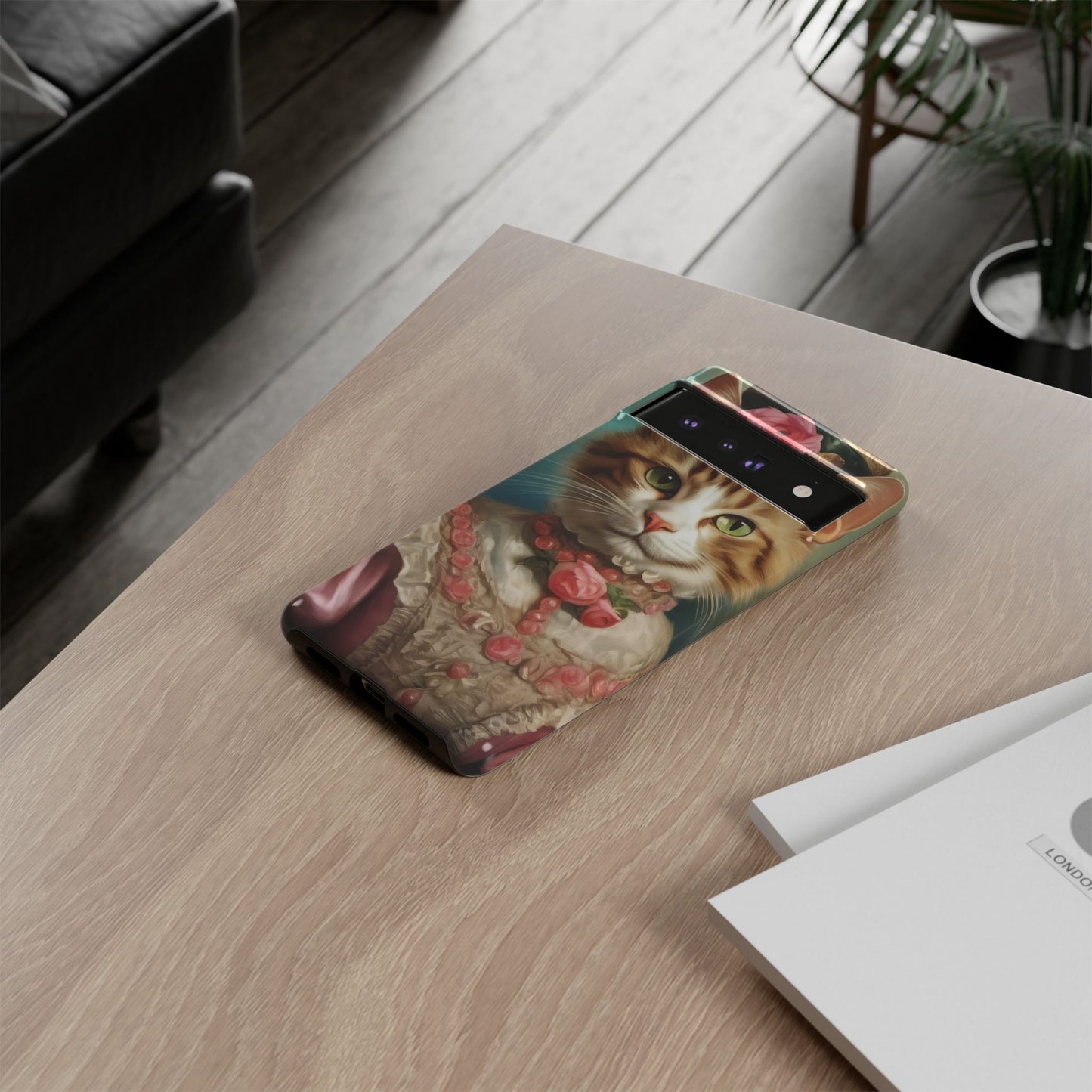 Rococo Cat Tough Phone Cases (A Queen 2)
