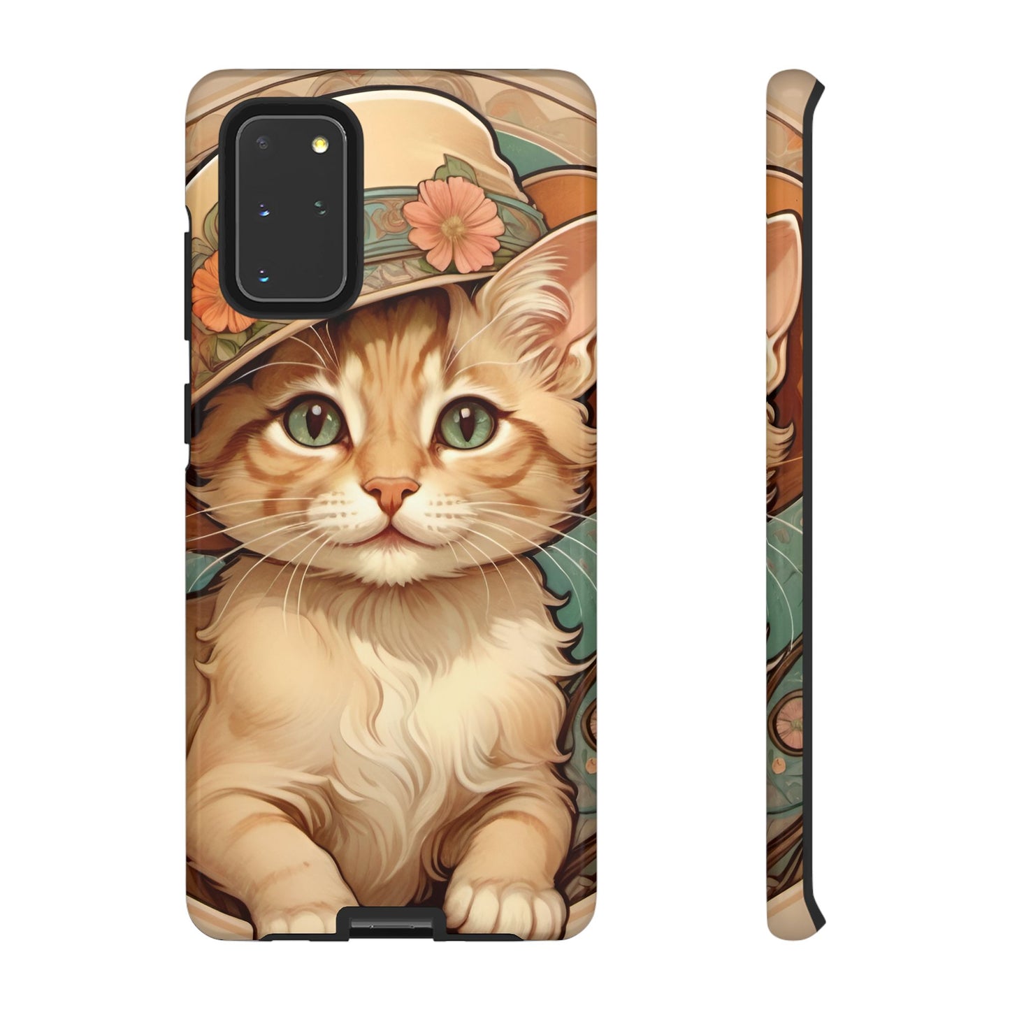 Alphonse Mucha Tough Phone Cases (A kitten)