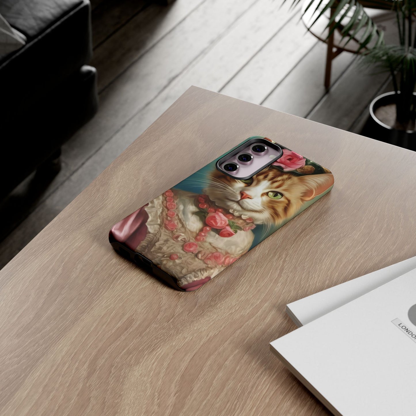 Rococo Cat Tough Phone Cases (A Queen 2)