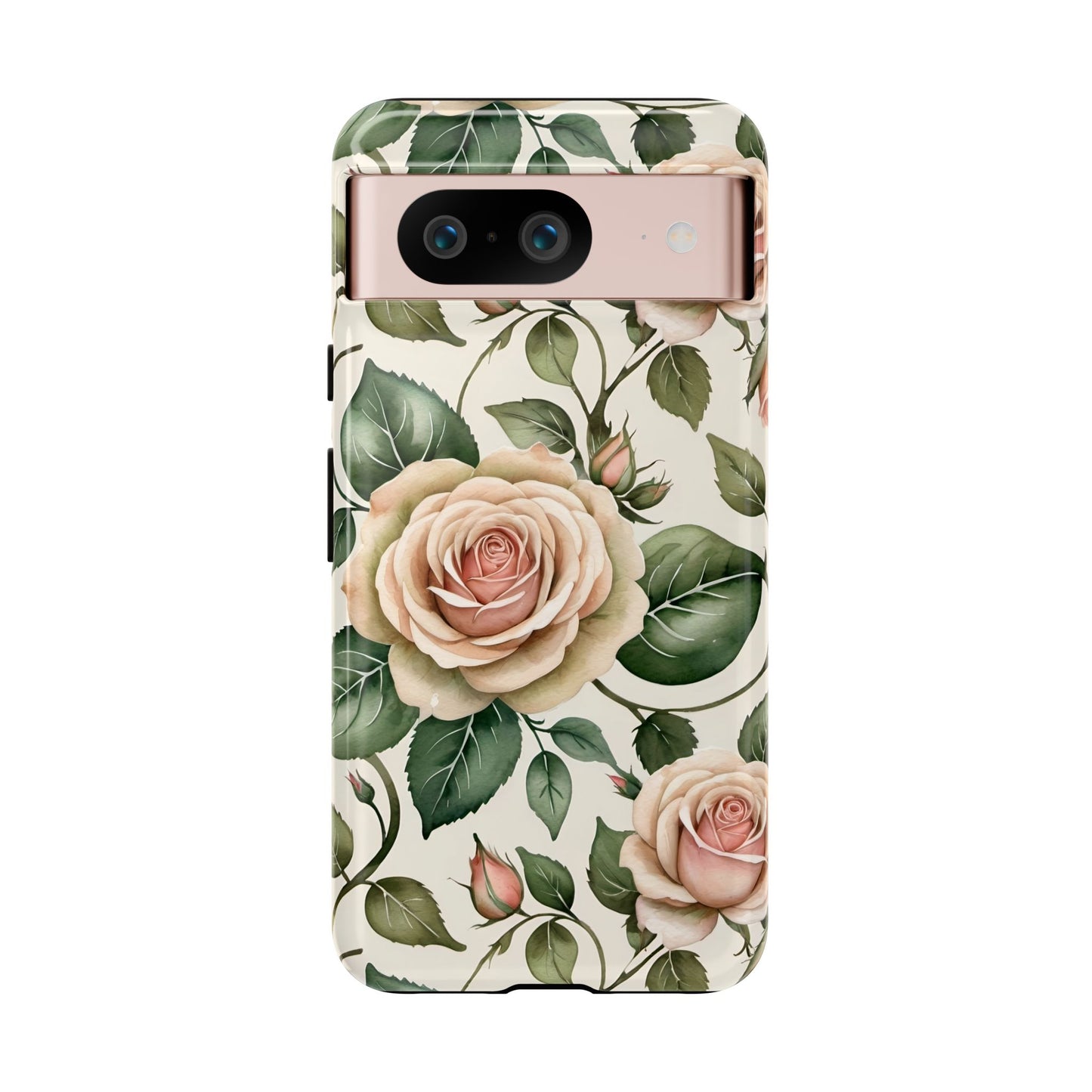 Watercolor Large Roses Tough Cases 2
