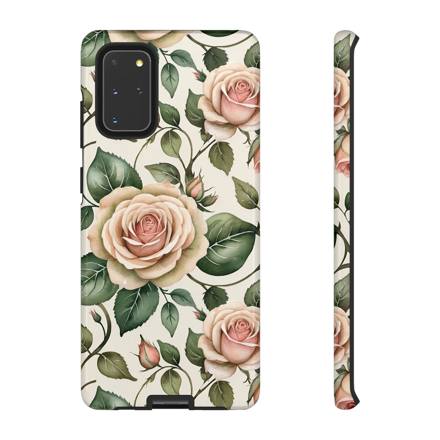 Watercolor Large Roses Tough Cases 2