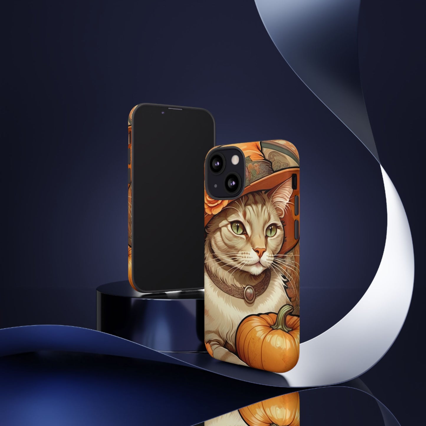 Halloween Alphonse Mucha Tough Phone Cases