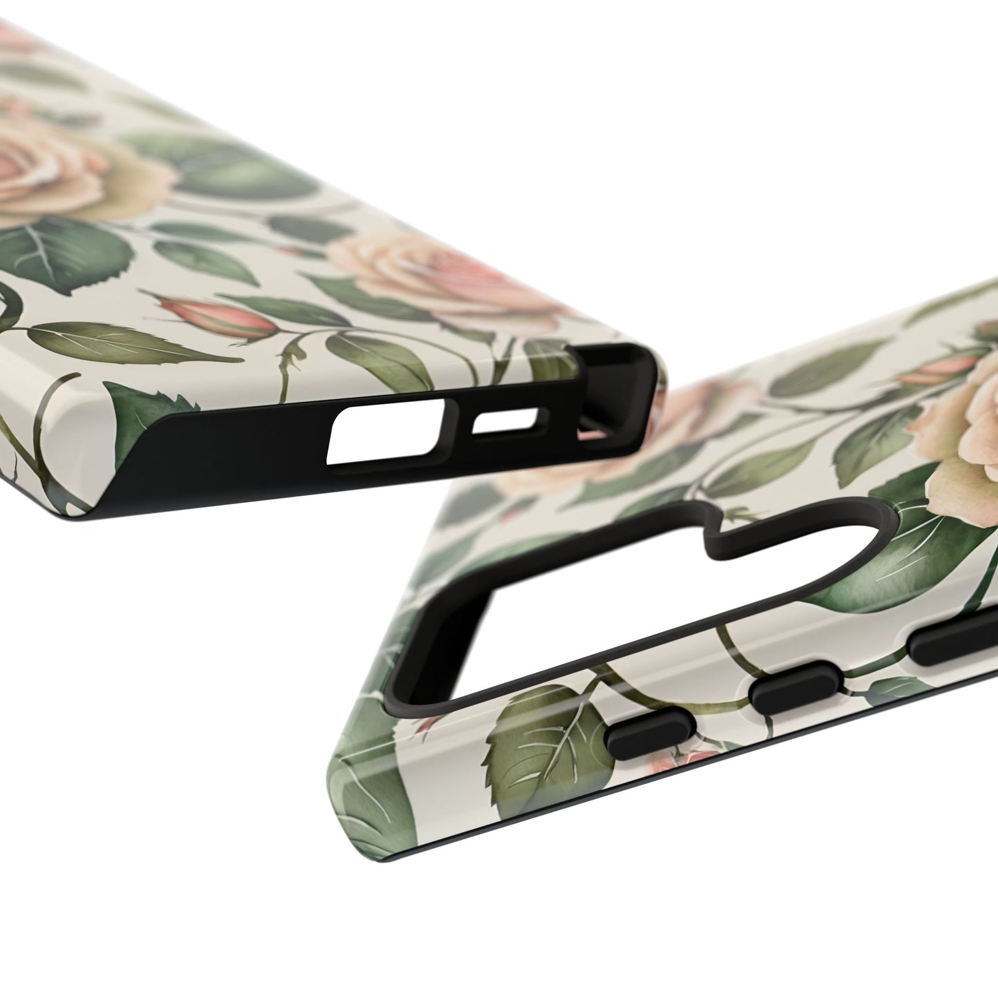 Watercolor Large Roses Tough Cases 2