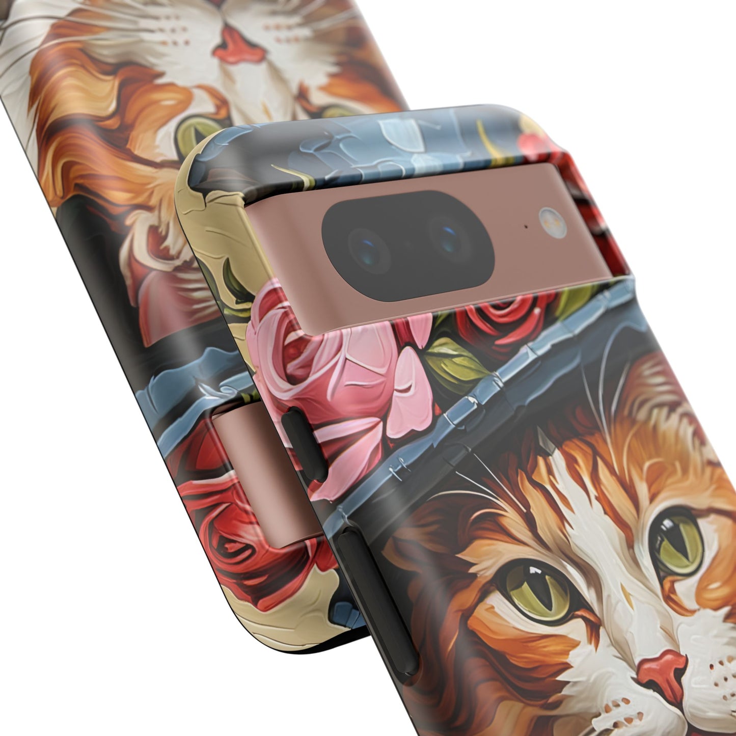 Oil Painting Cat Tough Phone Cases (A Gentleman)