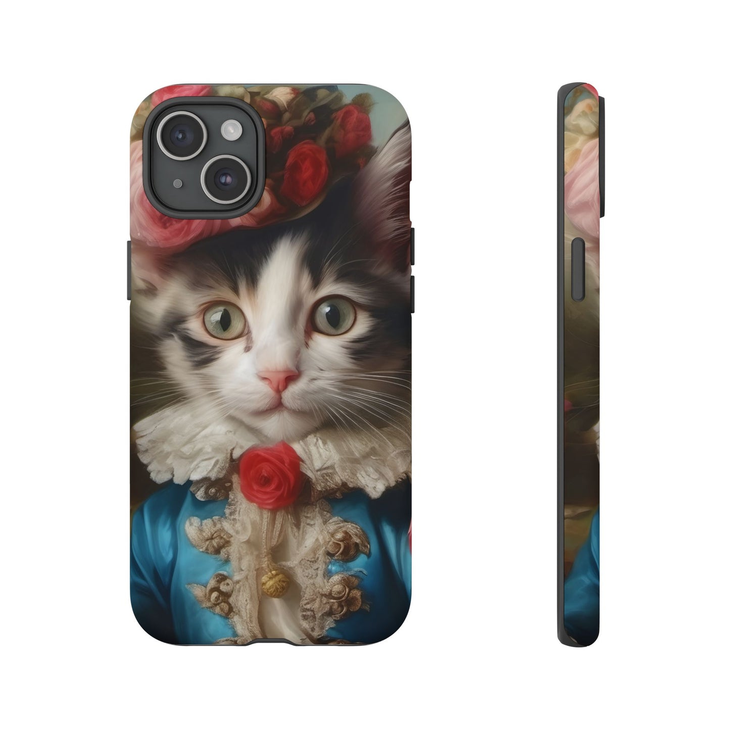Rococo Cat Tough Phone Cases (A Kitten)