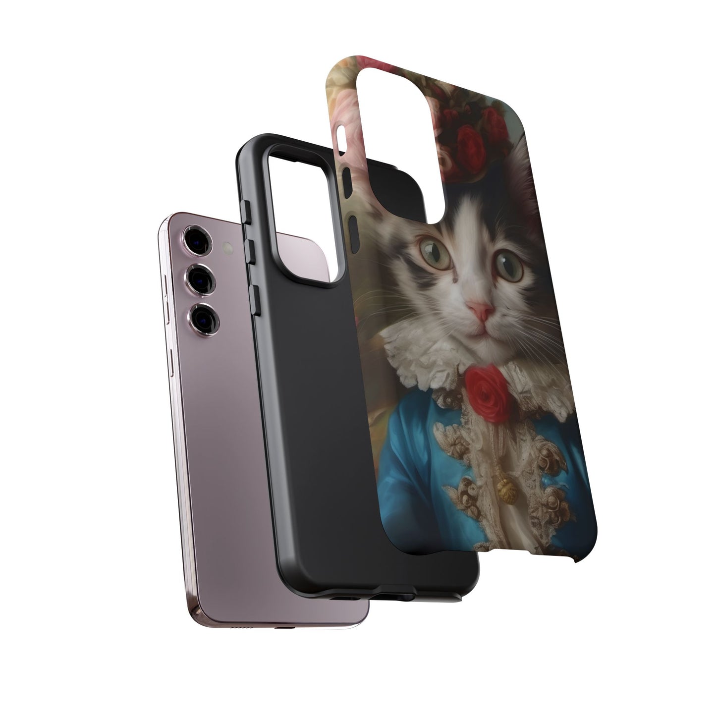 Rococo Cat Tough Phone Cases (A Kitten)