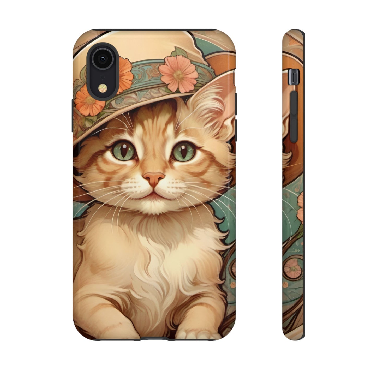 Alphonse Mucha Tough Phone Cases (A kitten)