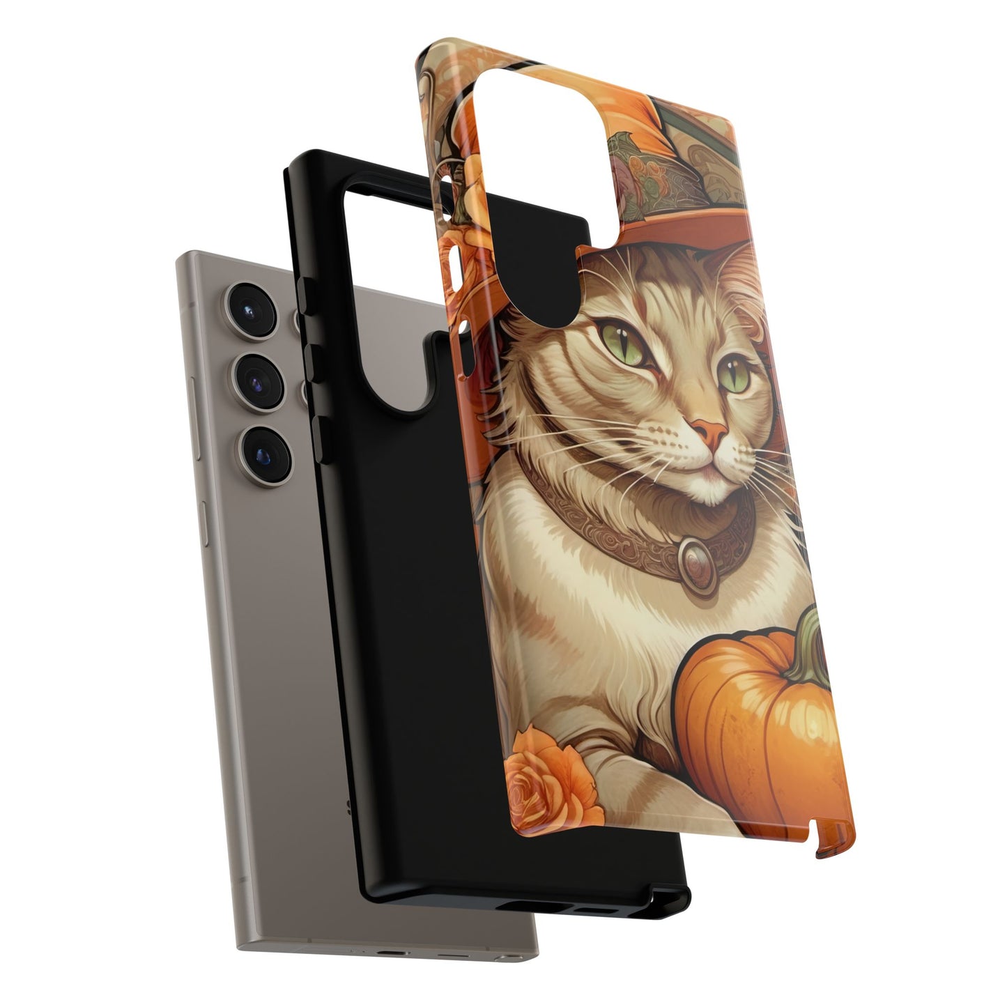 Halloween Alphonse Mucha Tough Phone Cases