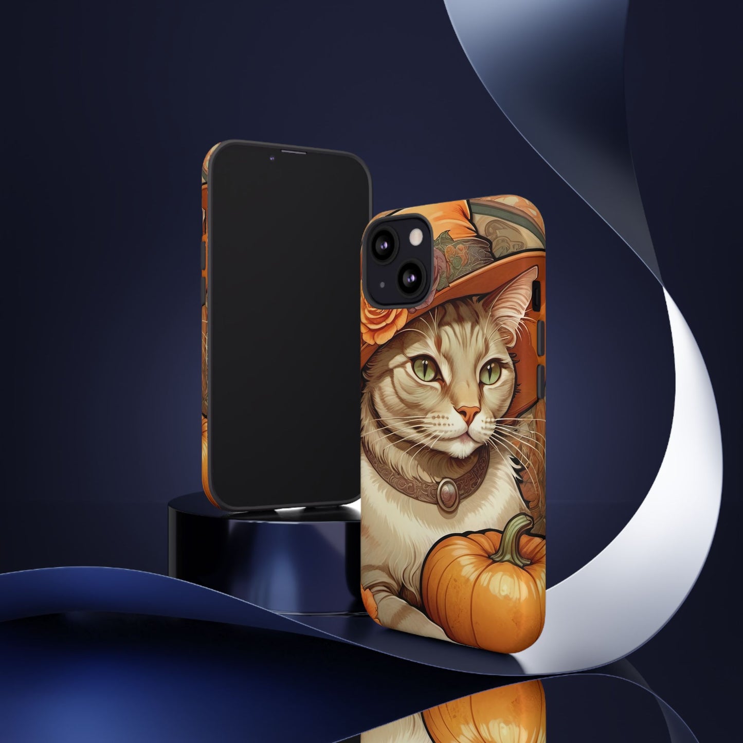 Halloween Alphonse Mucha Tough Phone Cases