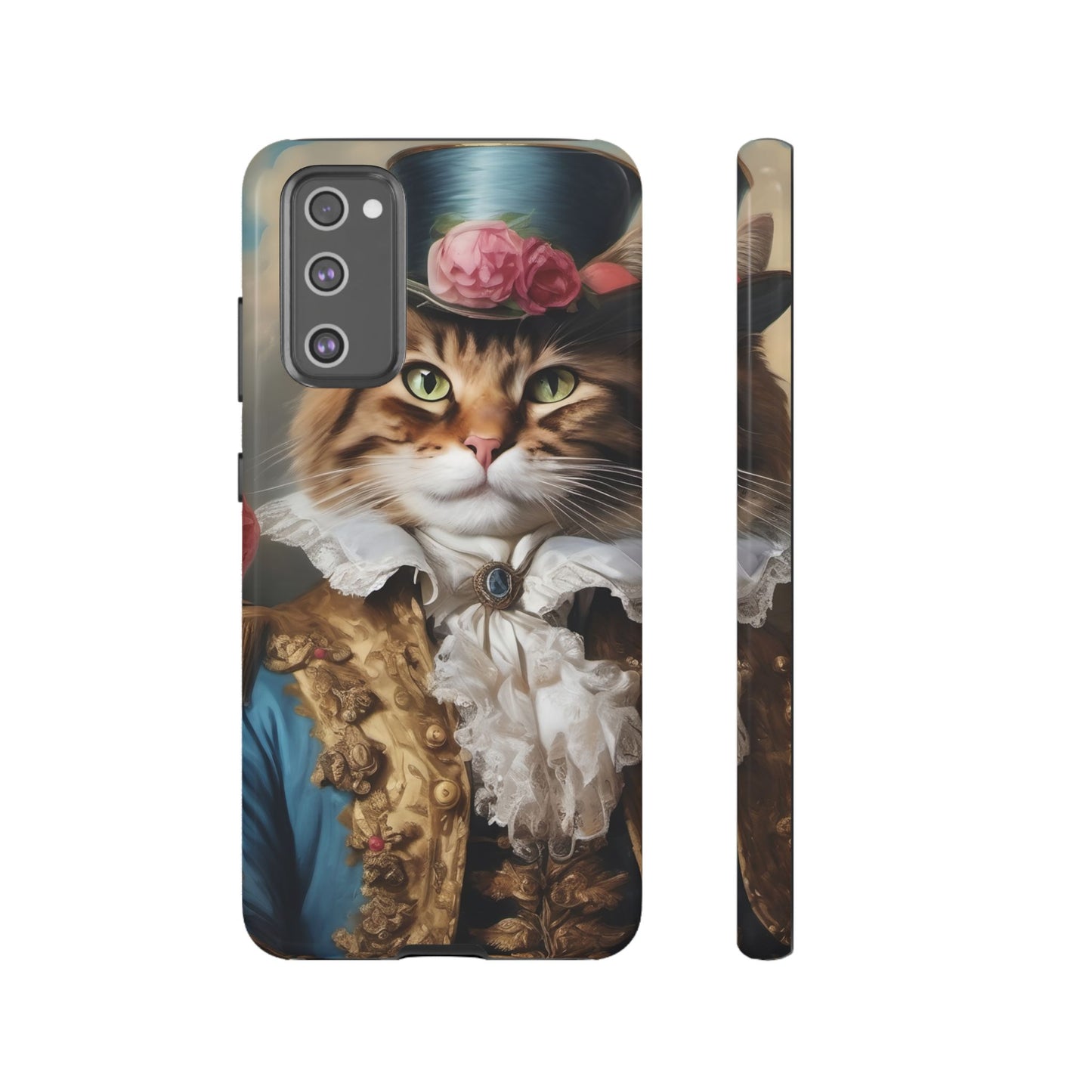 Rococo Cat Tough Phone Cases (A Gentleman)