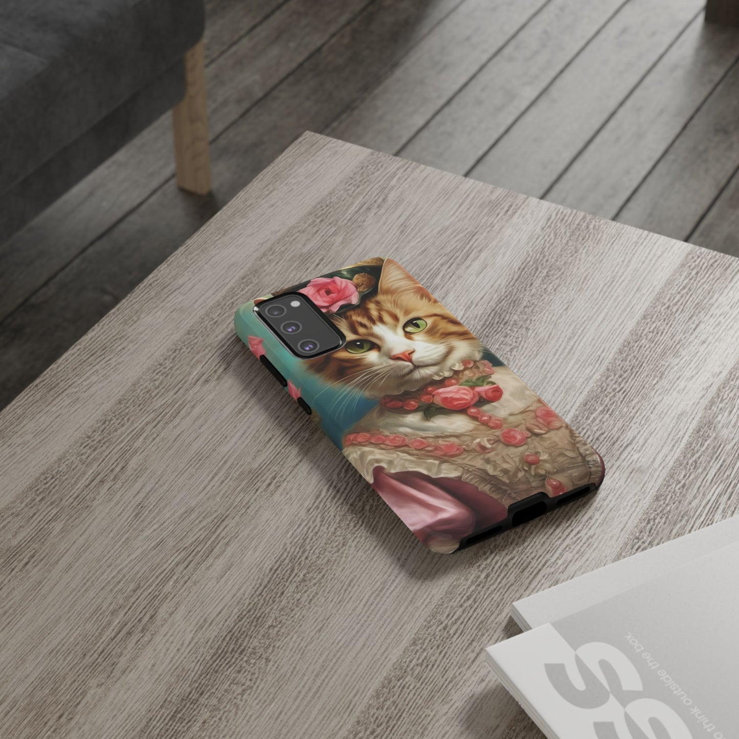 Rococo Cat Tough Phone Cases (A Queen 2)