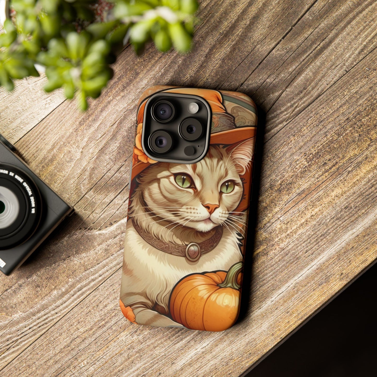 Halloween Alphonse Mucha Tough Phone Cases