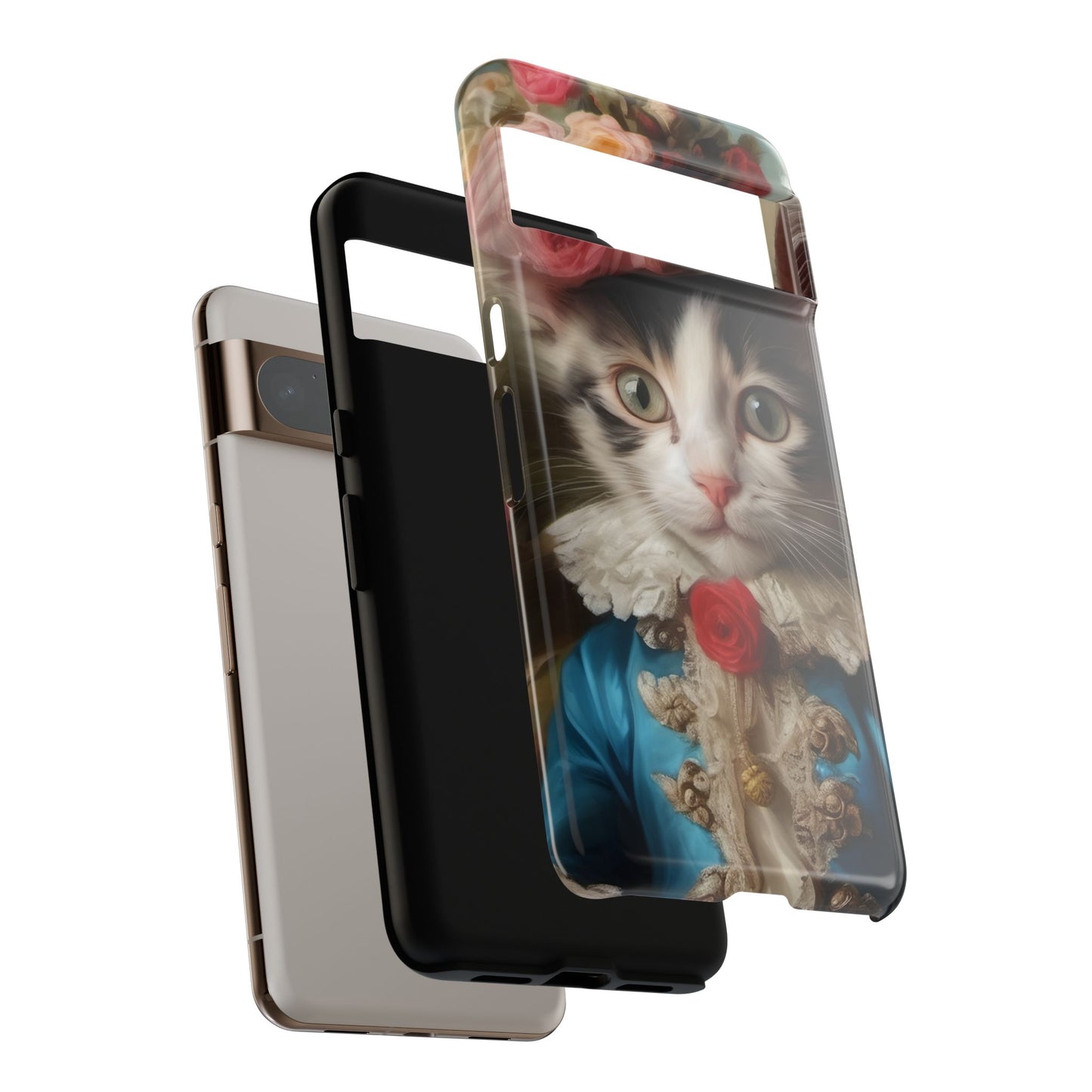 Rococo Cat Tough Phone Cases (A Kitten)
