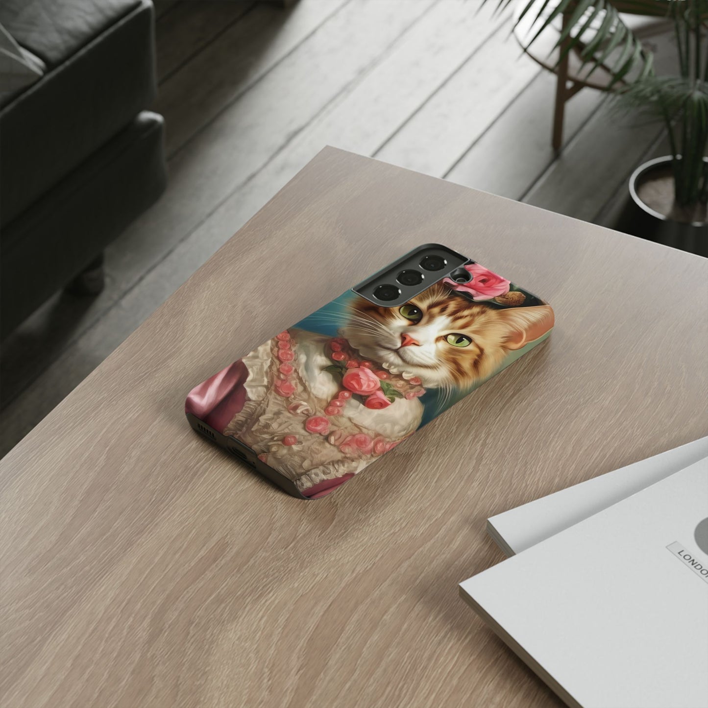 Rococo Cat Tough Phone Cases (A Queen 2)