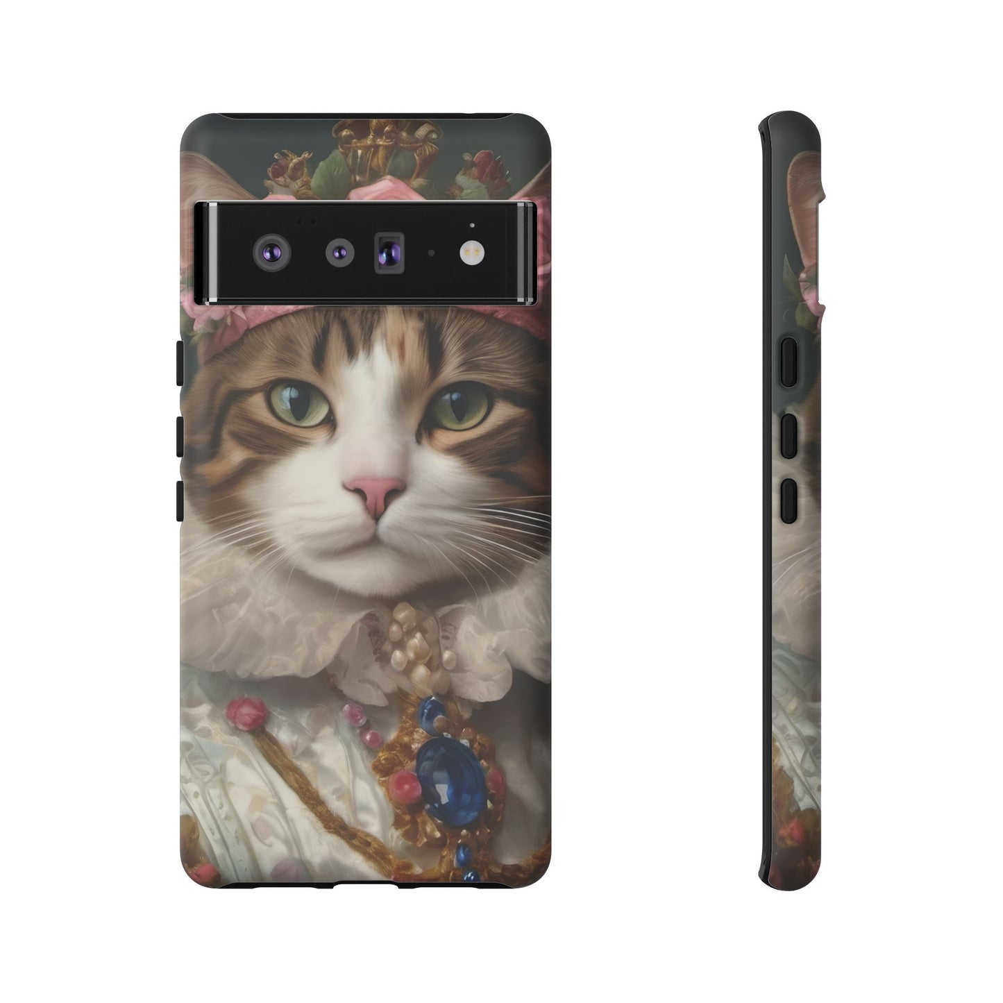 Rococo Cat Tough Phone Cases (A Queen)