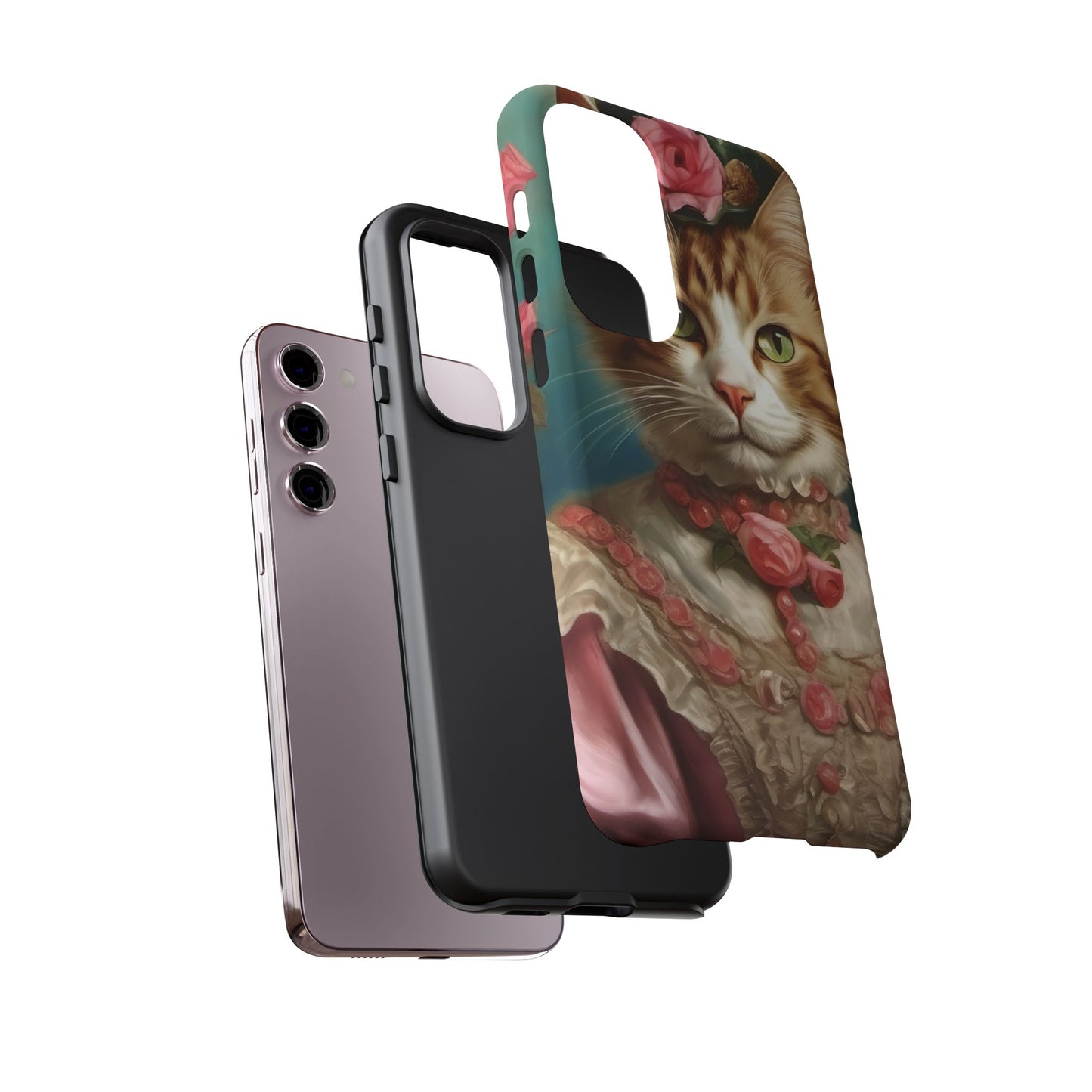 Rococo Cat Tough Phone Cases (A Queen 2)