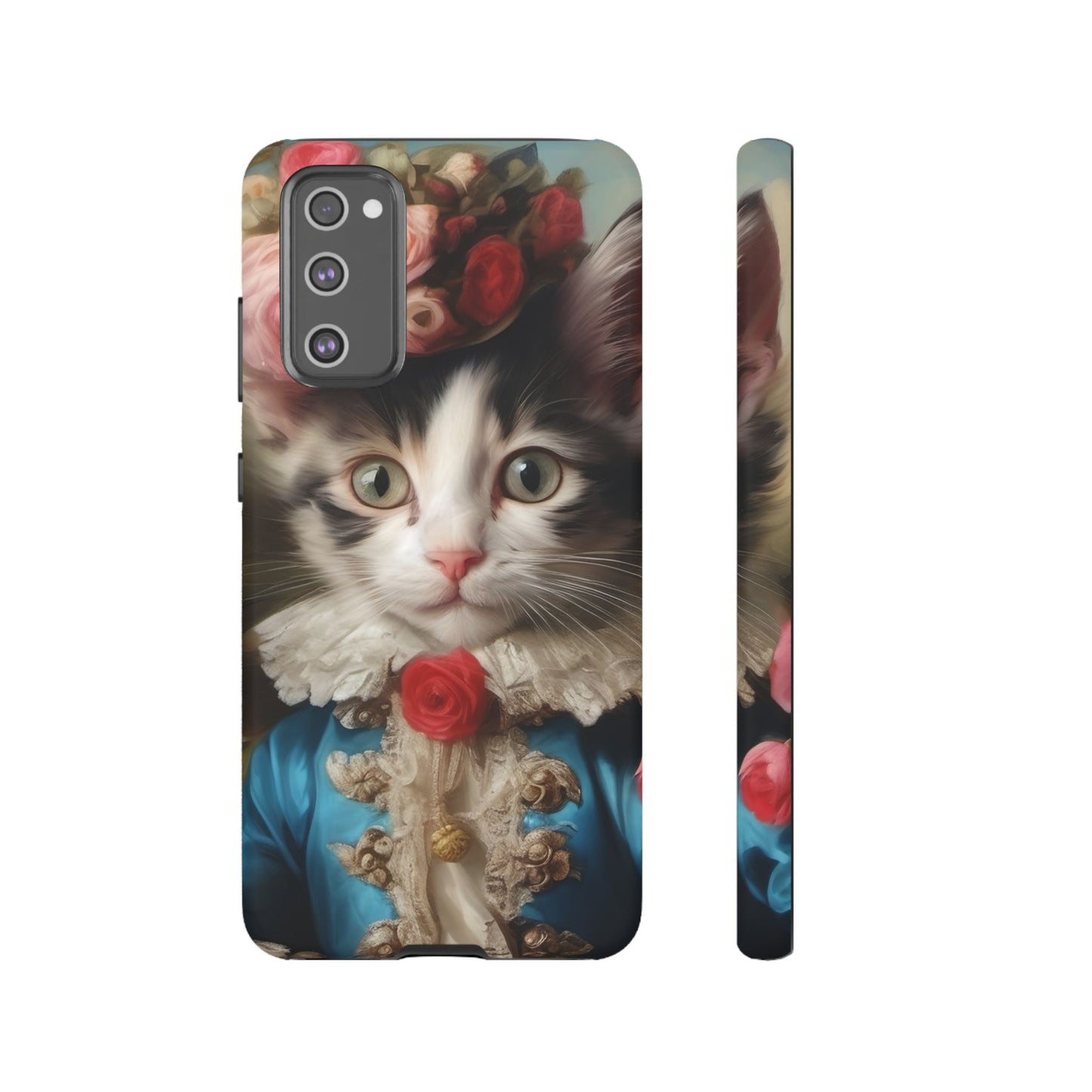 Rococo Cat Tough Phone Cases (A Kitten)