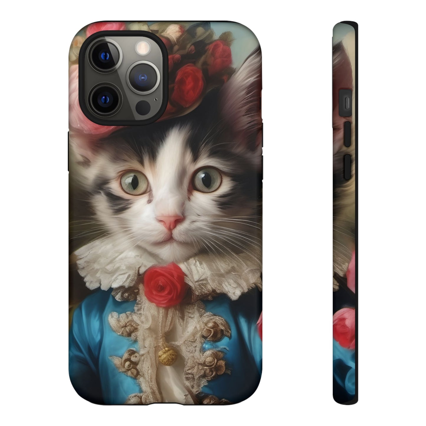 Rococo Cat Tough Phone Cases (A Kitten)