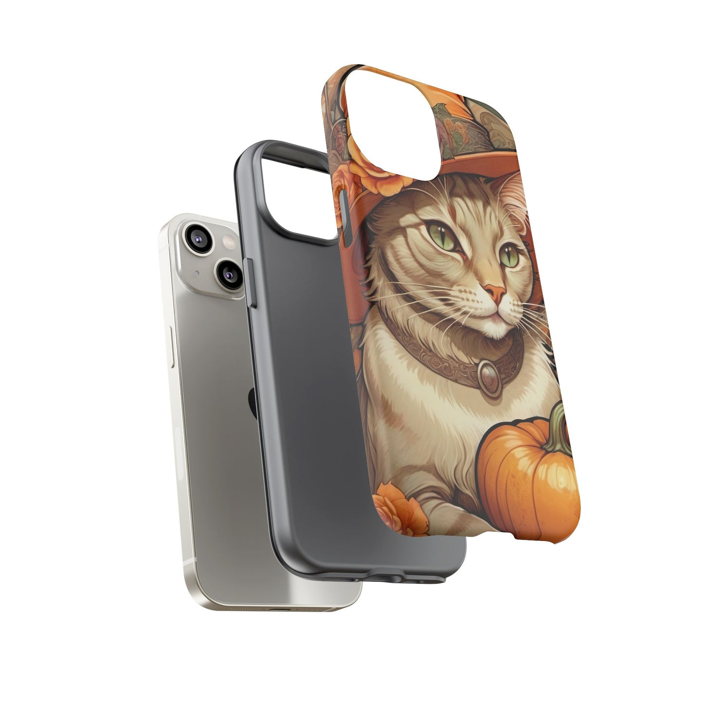 Halloween Alphonse Mucha Tough Phone Cases