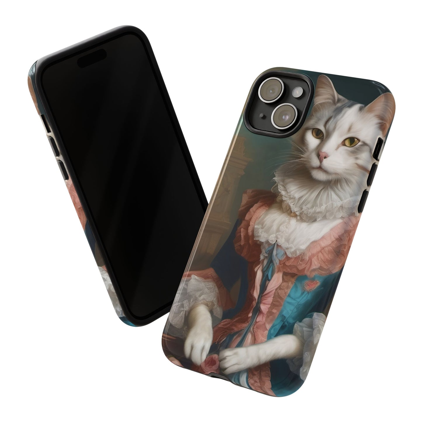 Rococo Cat Tough Phone Cases (A Queen 3)