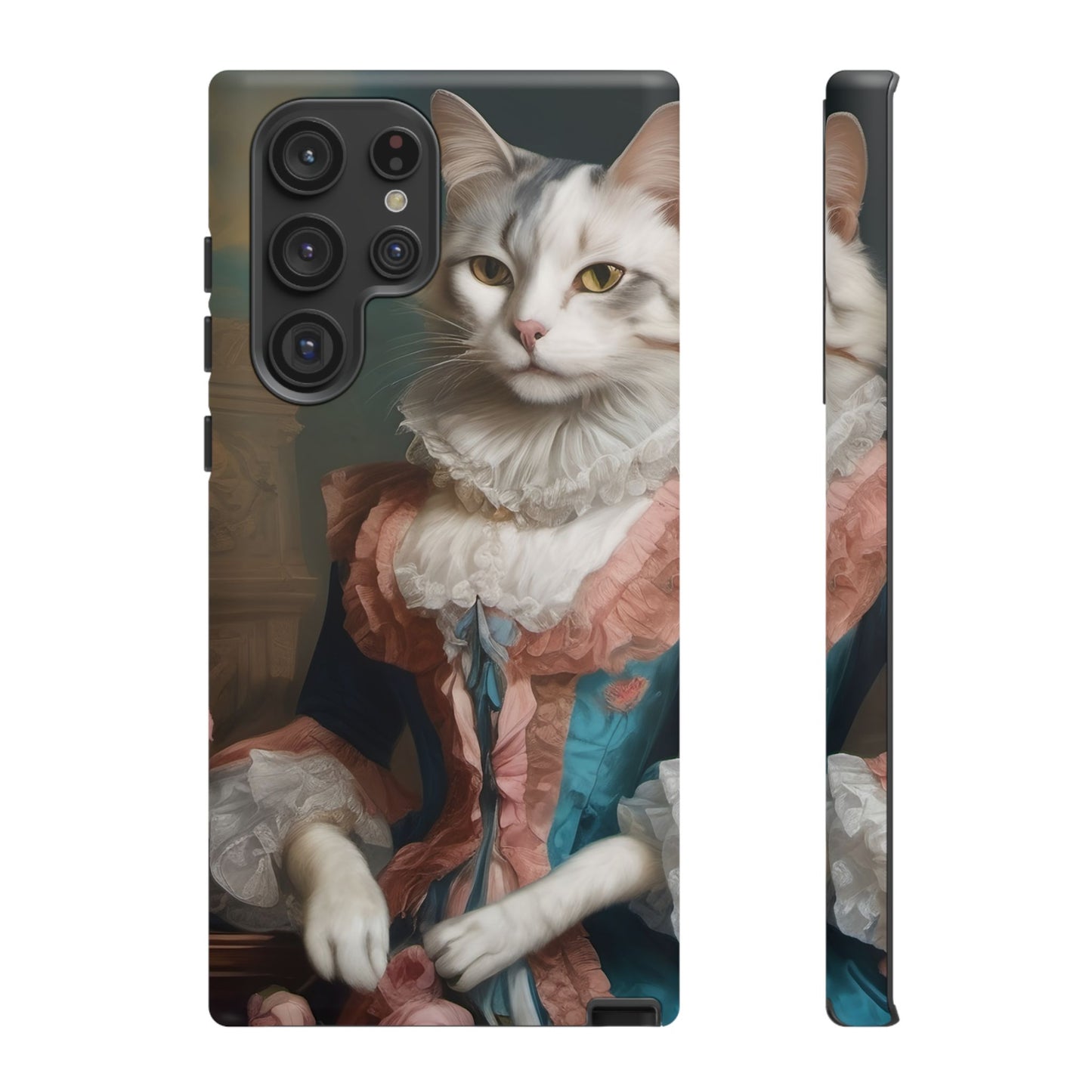 Rococo Cat Tough Phone Cases (A Queen 3)