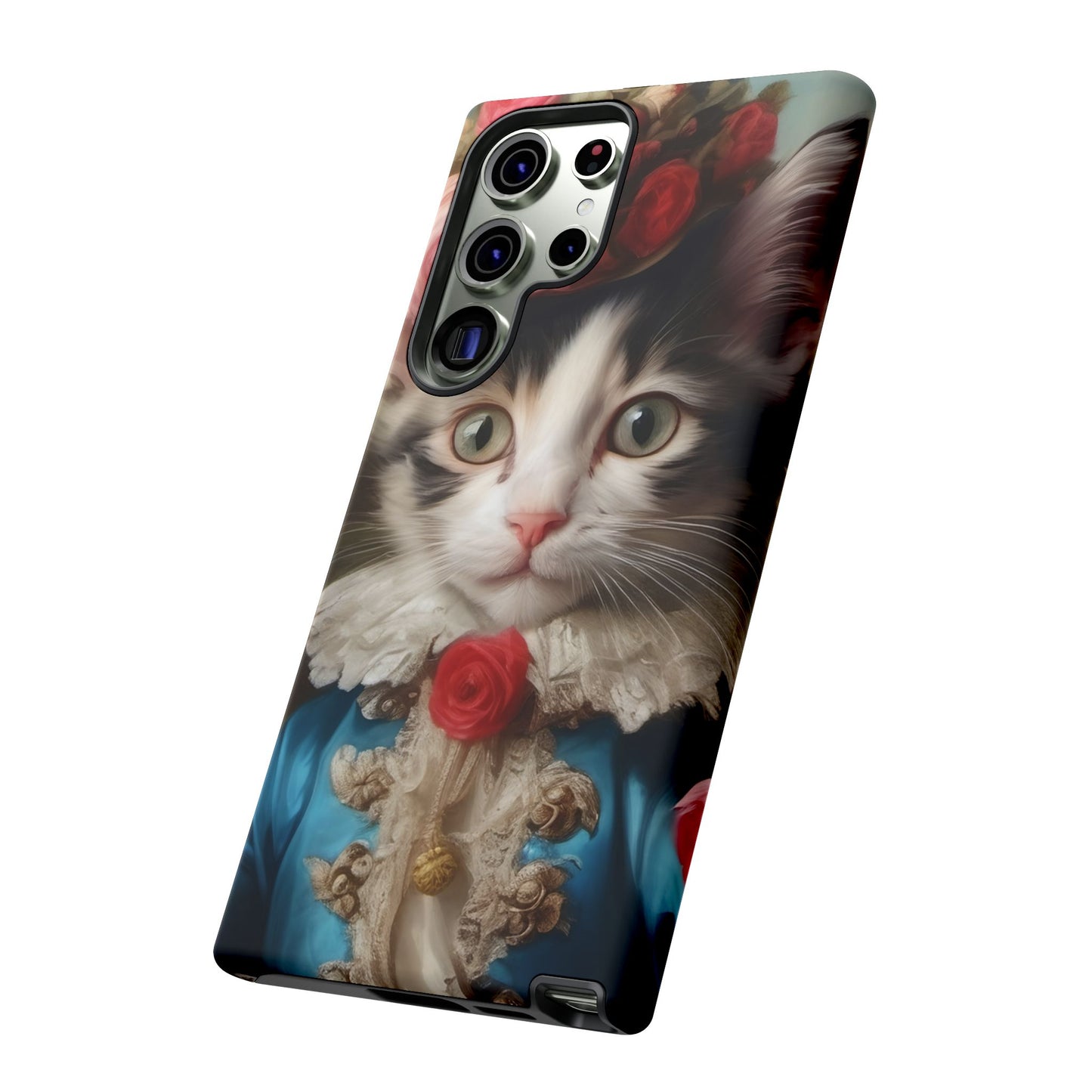 Rococo Cat Tough Phone Cases (A Kitten)