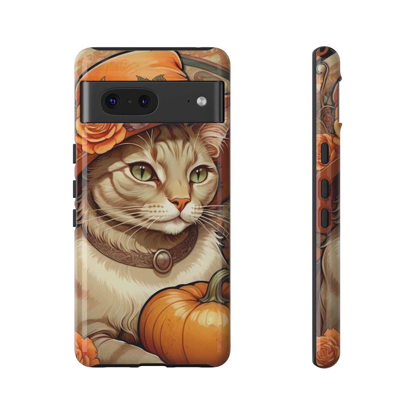 Halloween Alphonse Mucha Tough Phone Cases