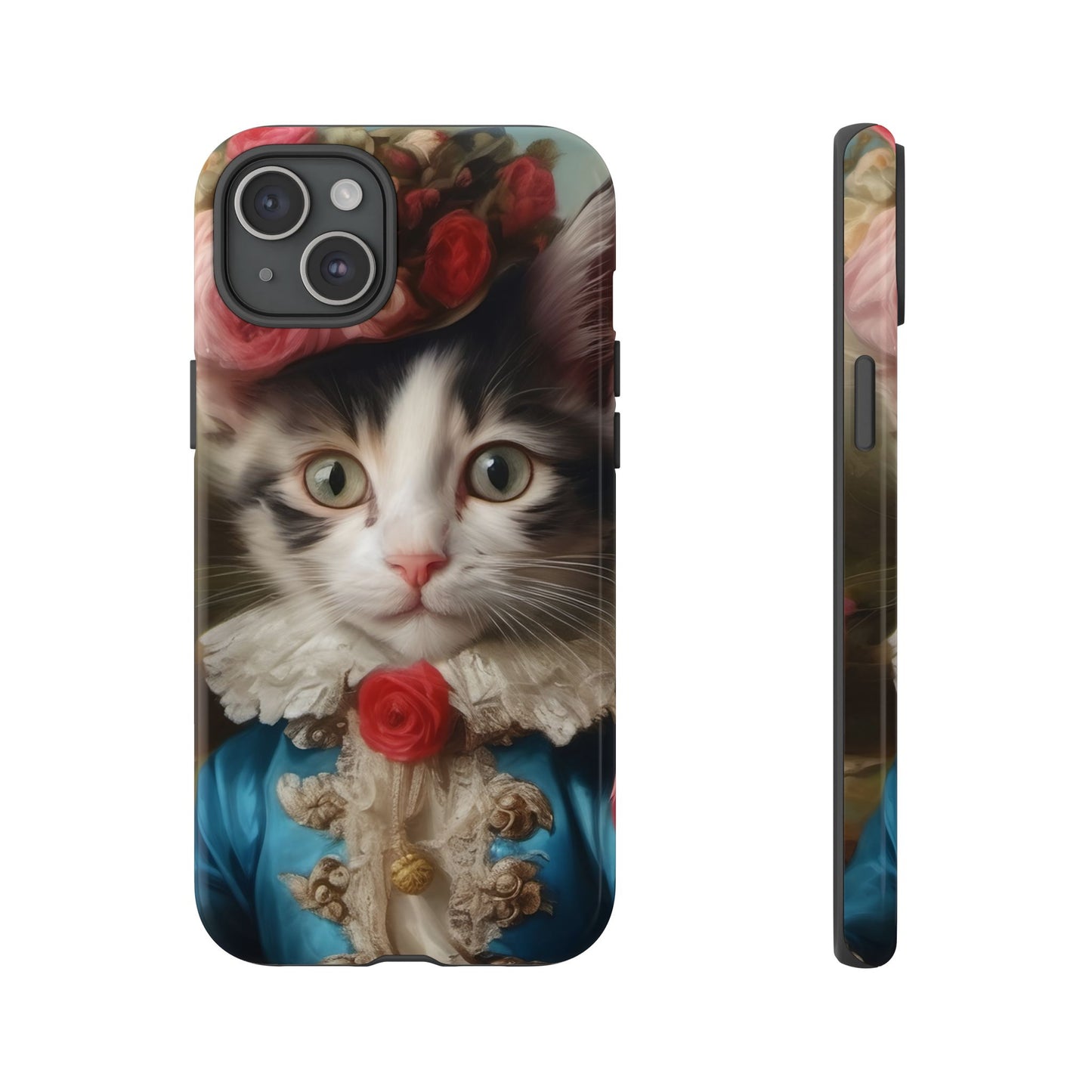 Rococo Cat Tough Phone Cases (A Kitten)